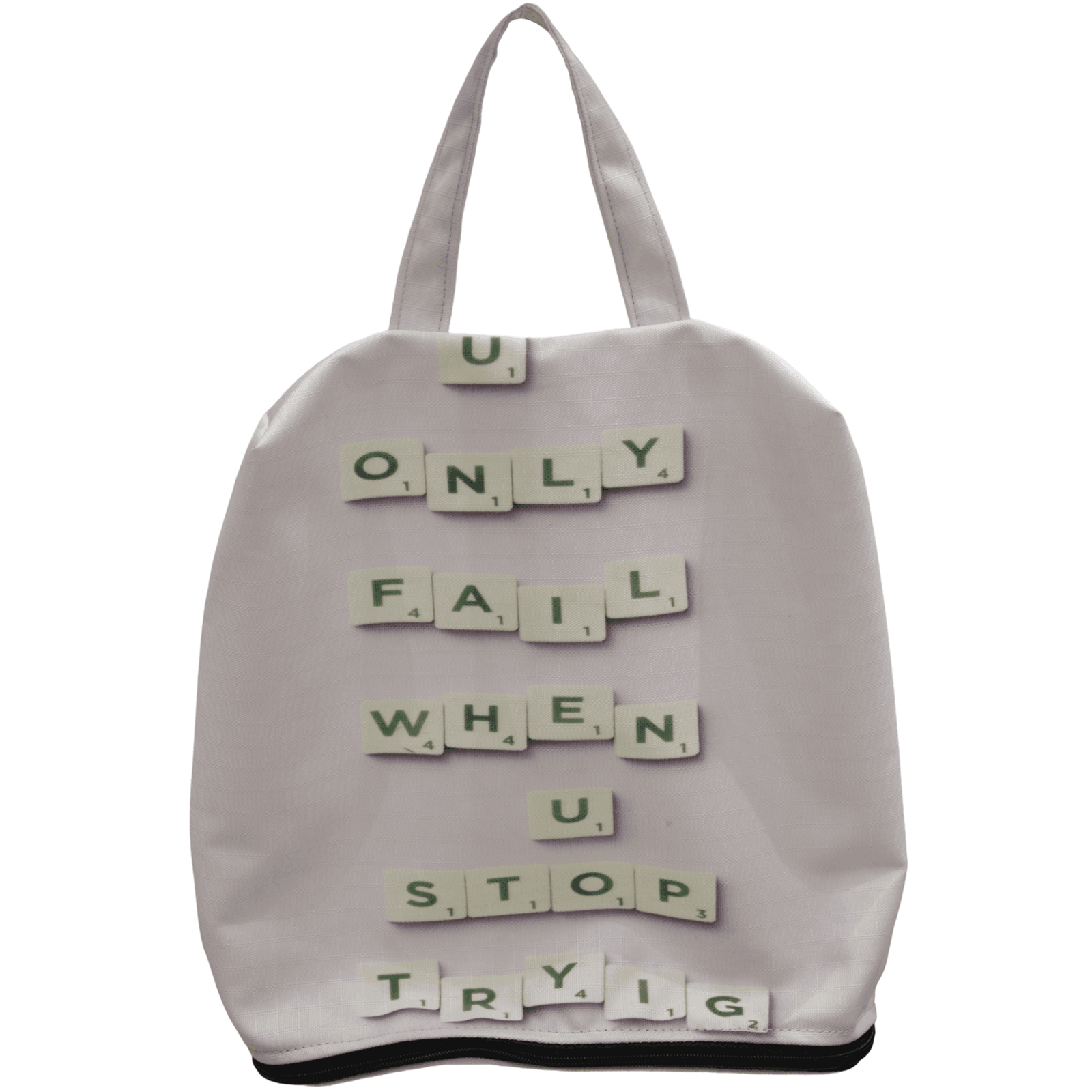 Scrabble-Inspired Tote Bag