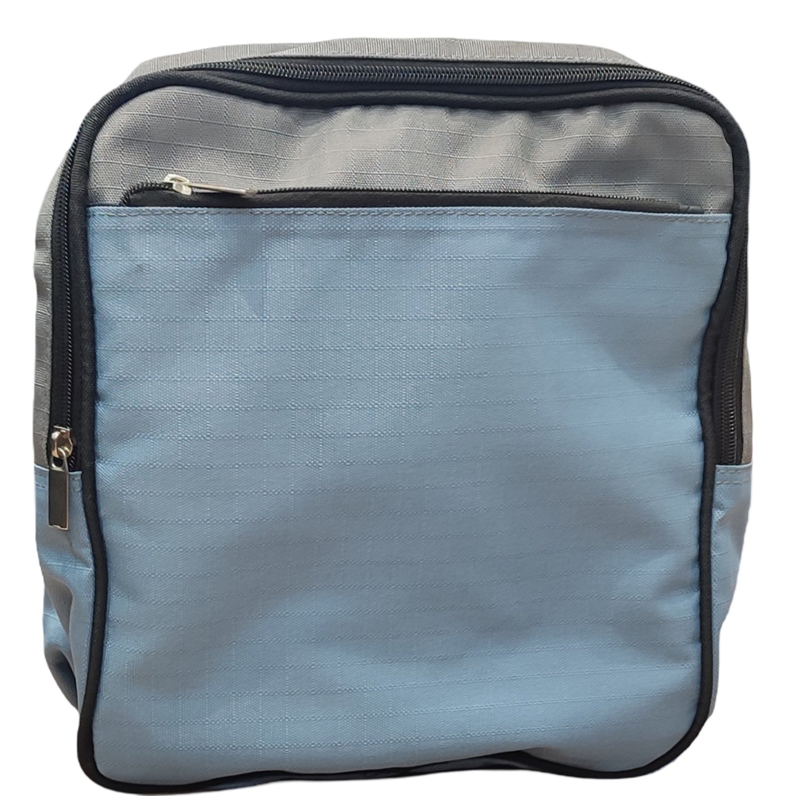 Grey and Blue Ripstop Packing Cube