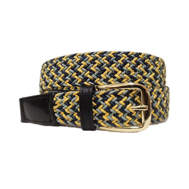 "High-Tide" Tri-Color Performance Elastic Belt