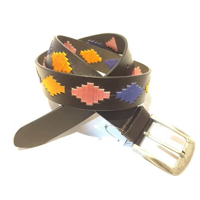 "Candy Diamond" Minimalist Polo Belt