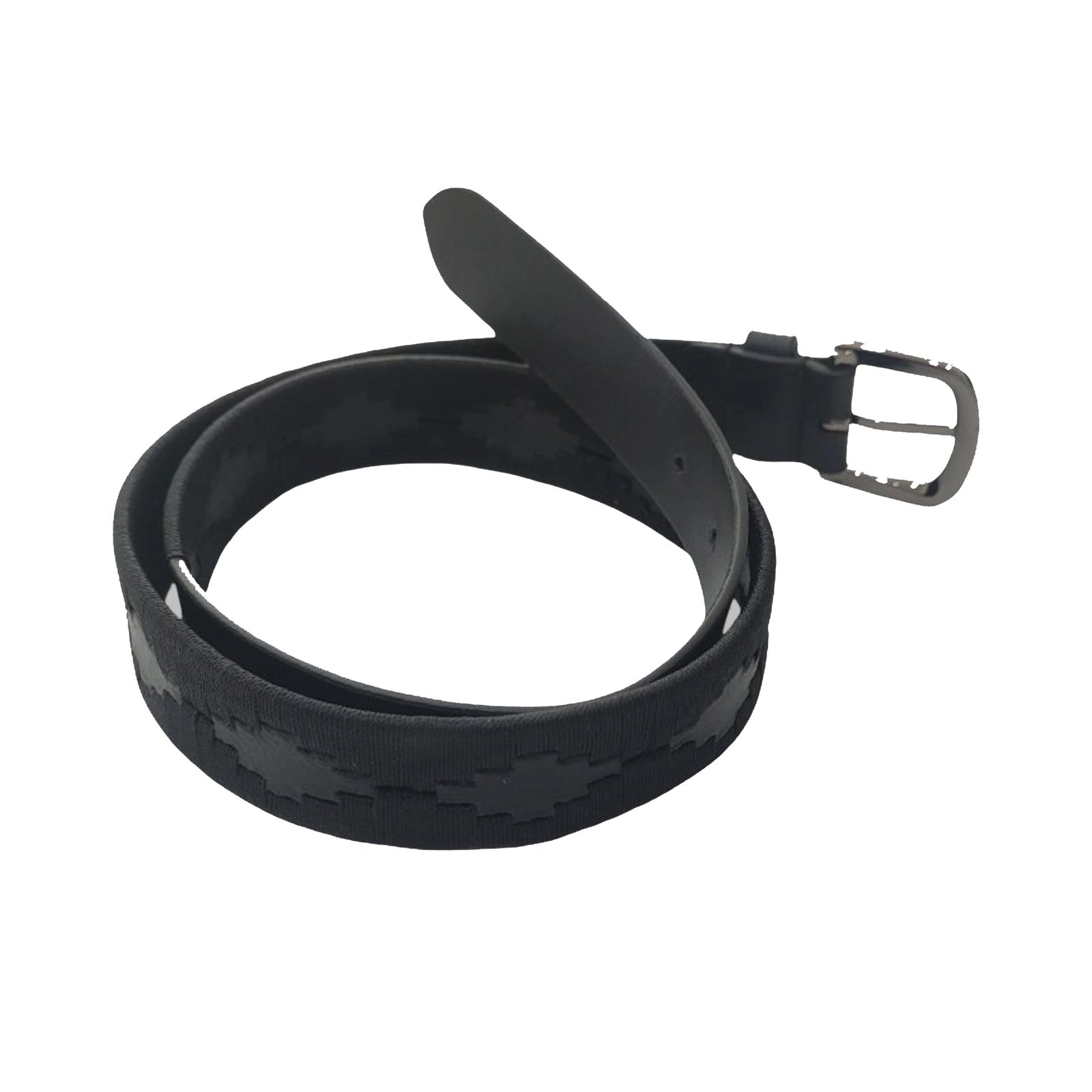 "Midnight Shadow" Monochromatic Polo Belt