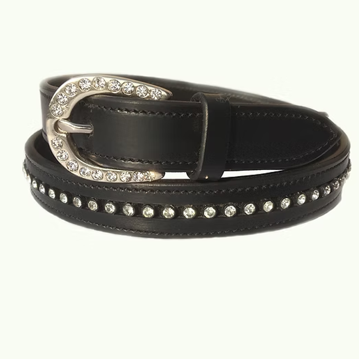 Onyx "Starlight Solitaire" Crystal Riding Belt