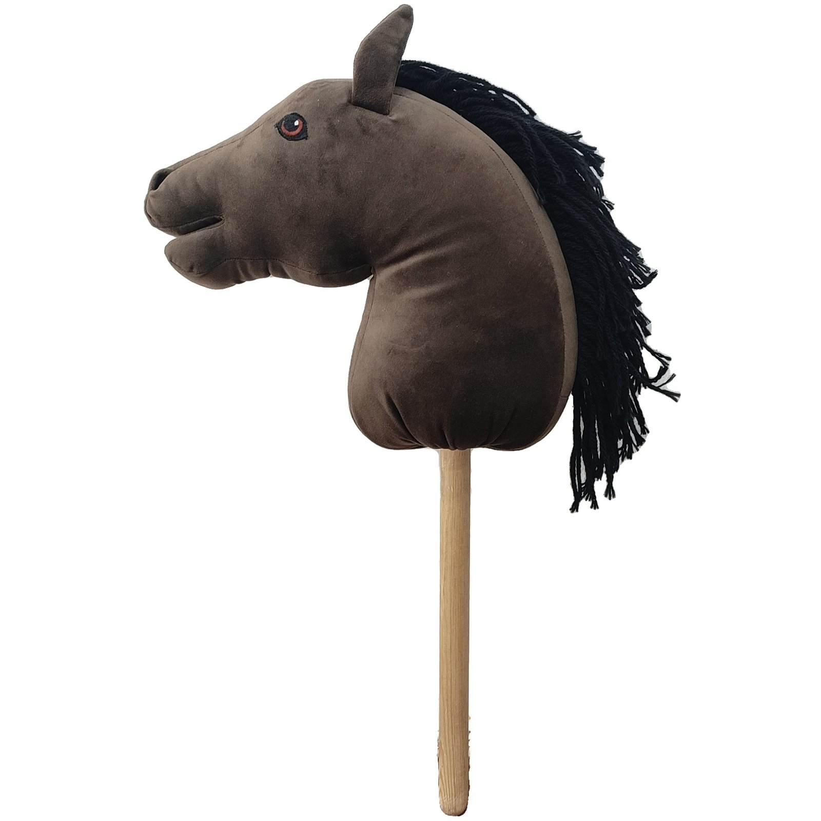 Deep Charcoal "Midnight" Artisan Hobby Horse