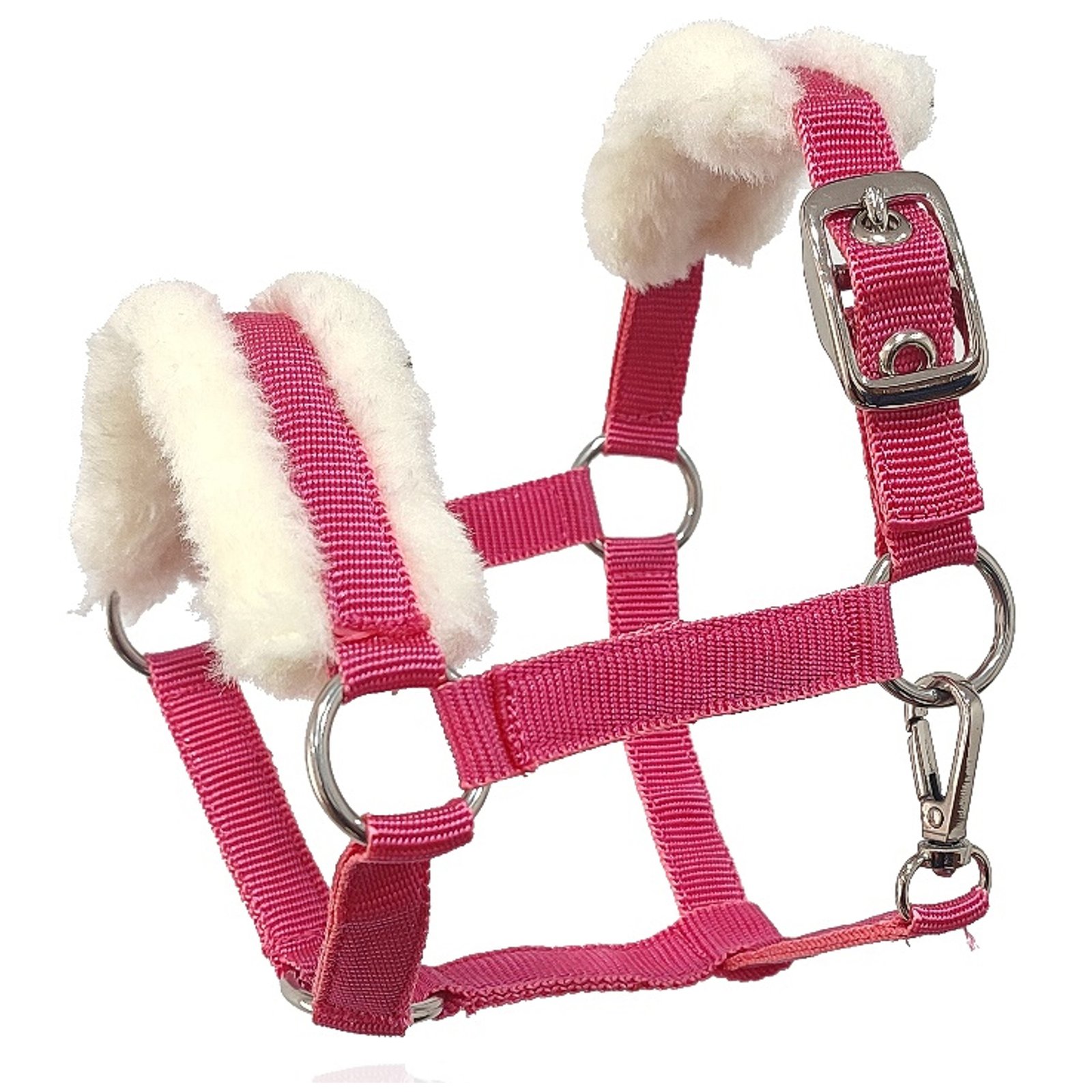 Rosewood & Cloud-Fleece Comfort Halter