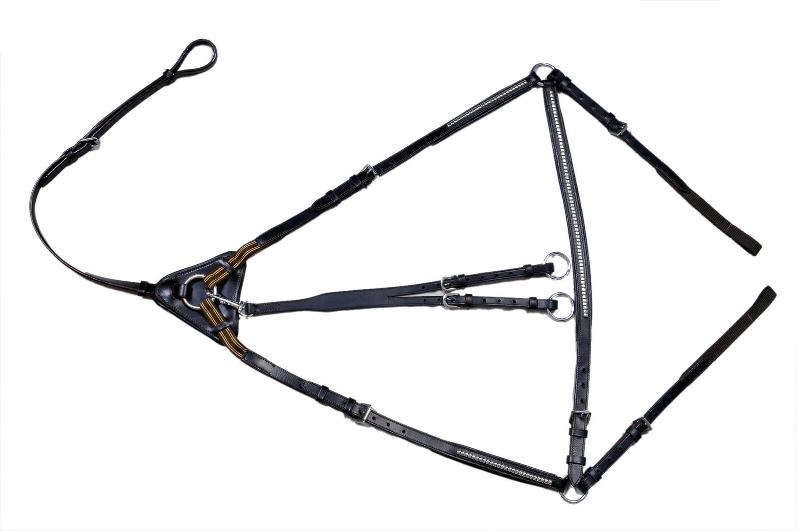 Crystal-Accented 5-Point Breastplate