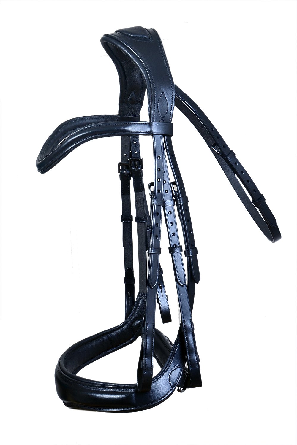 Anatomical Black Leather Bridle