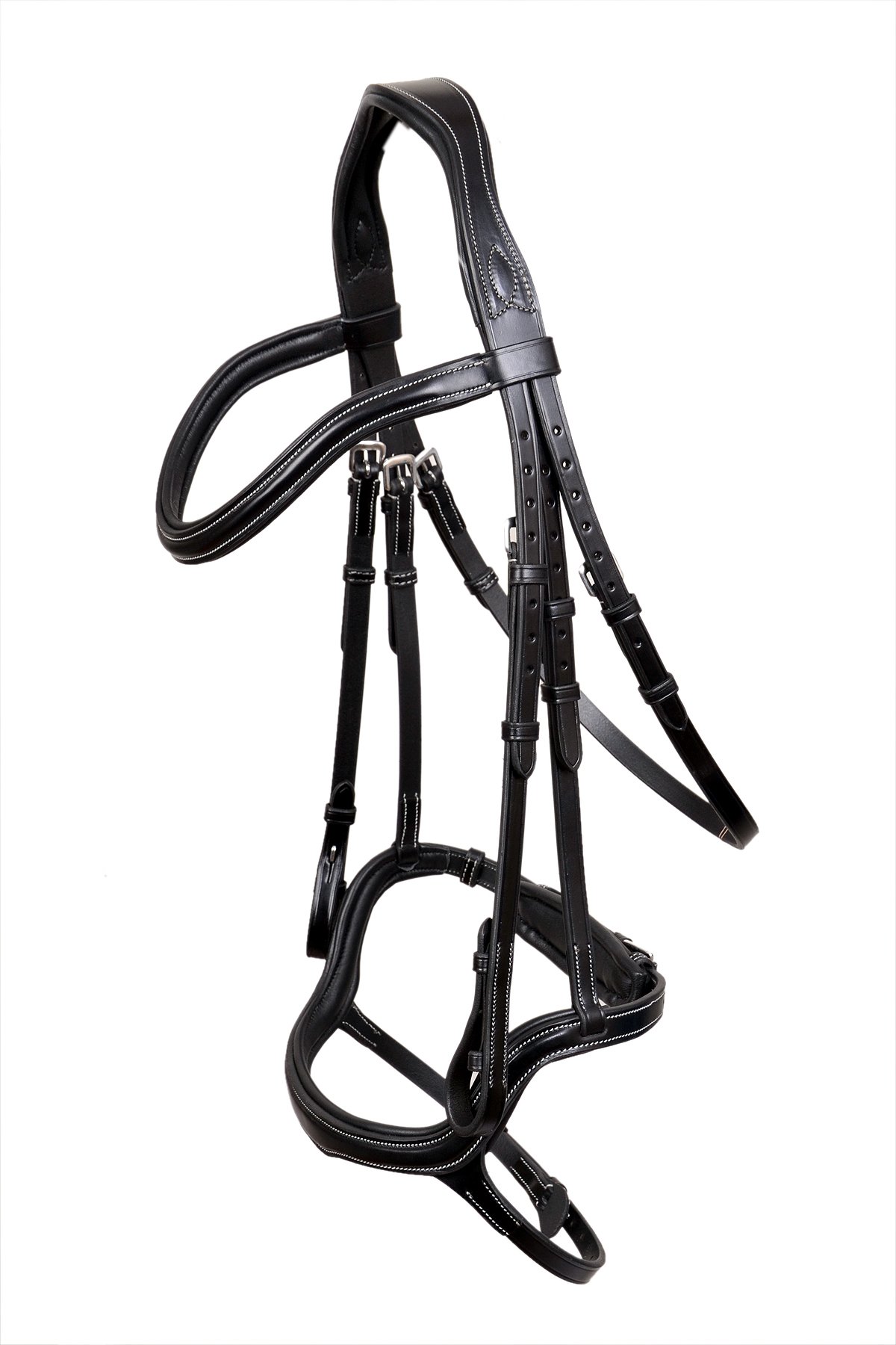 Black Elegance Anatomical Bridle