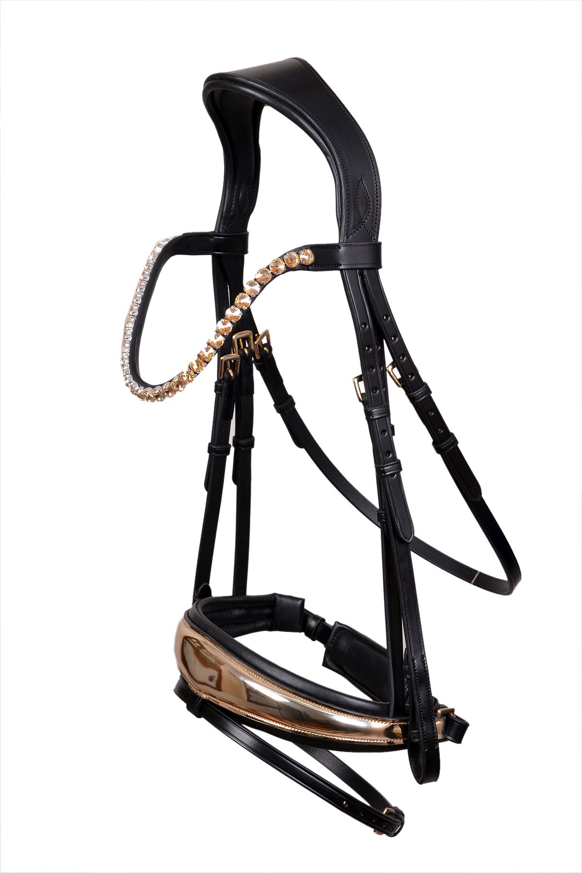 Midnight Glamour Crystal Bridle