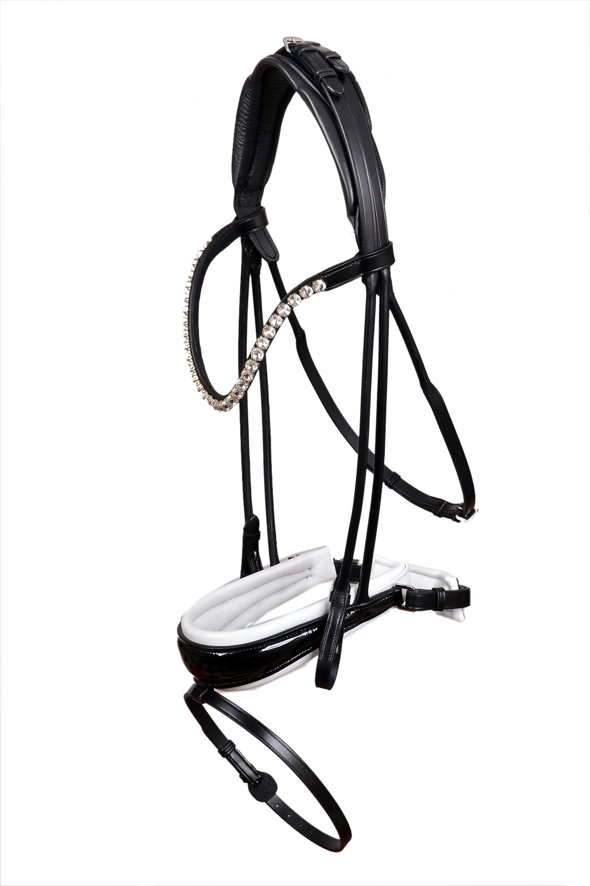 Crystal Luxe Patent Bridle