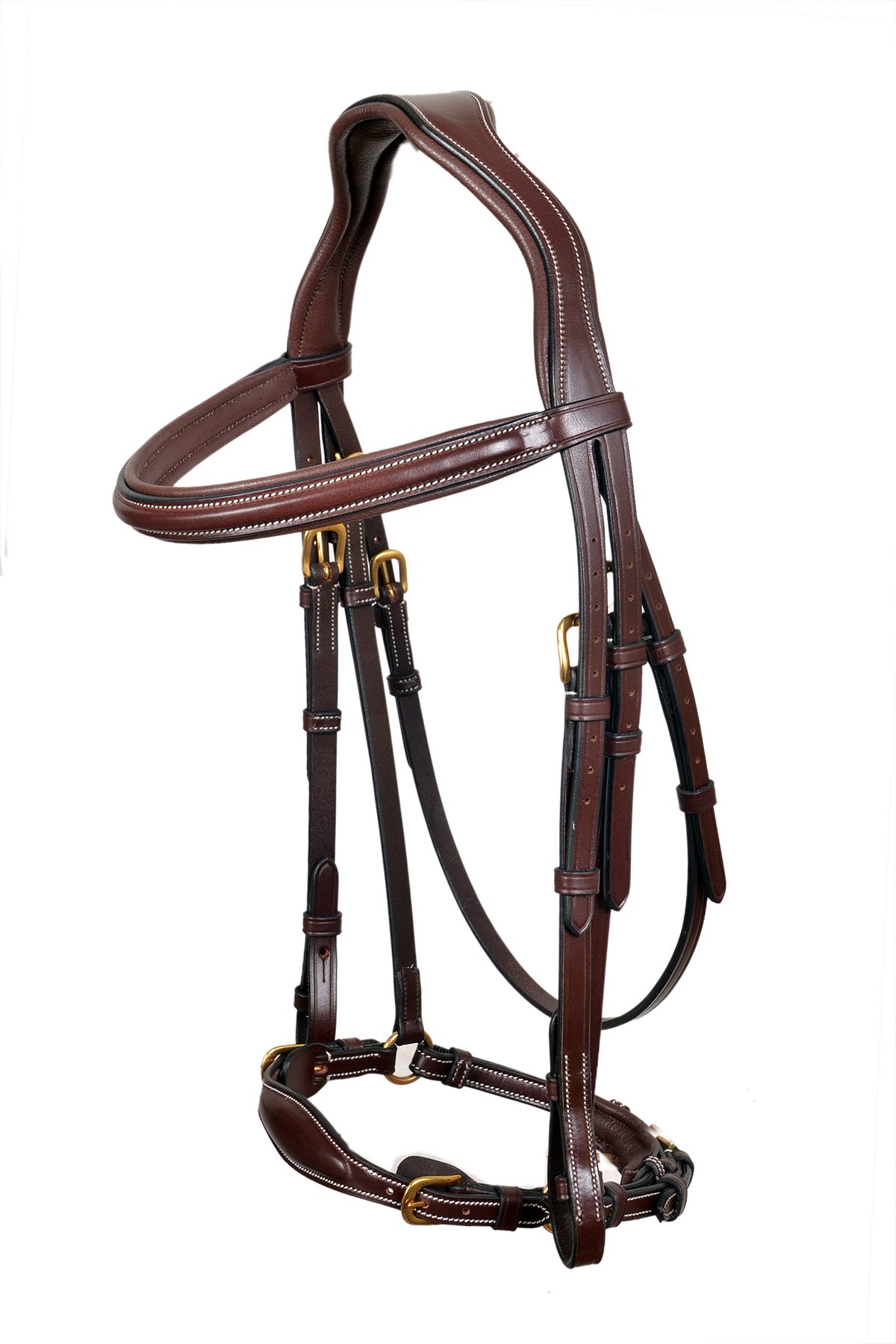 Deluxe Havana Contrast Stitch Bridle