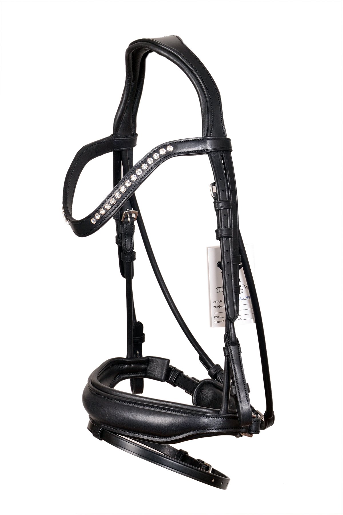 Crystal Padded Anatomical Bridle