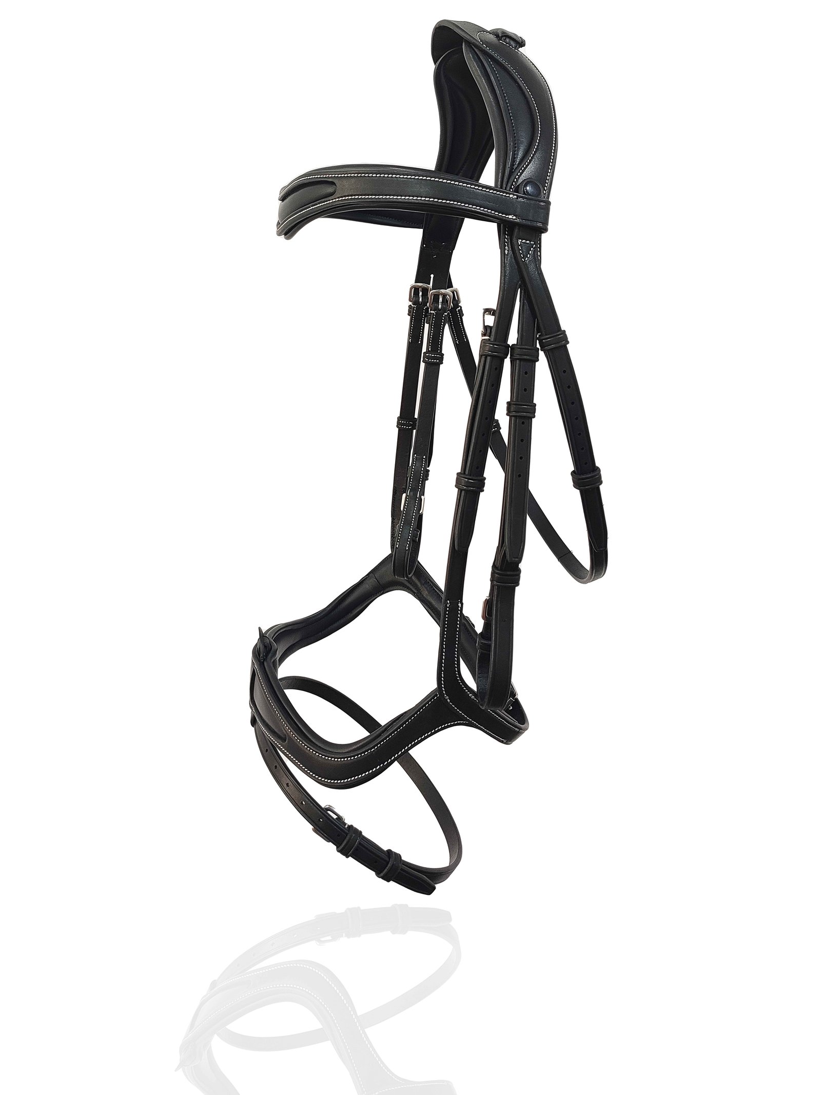 Anatomical Dressage Bridle with Crank Noseband