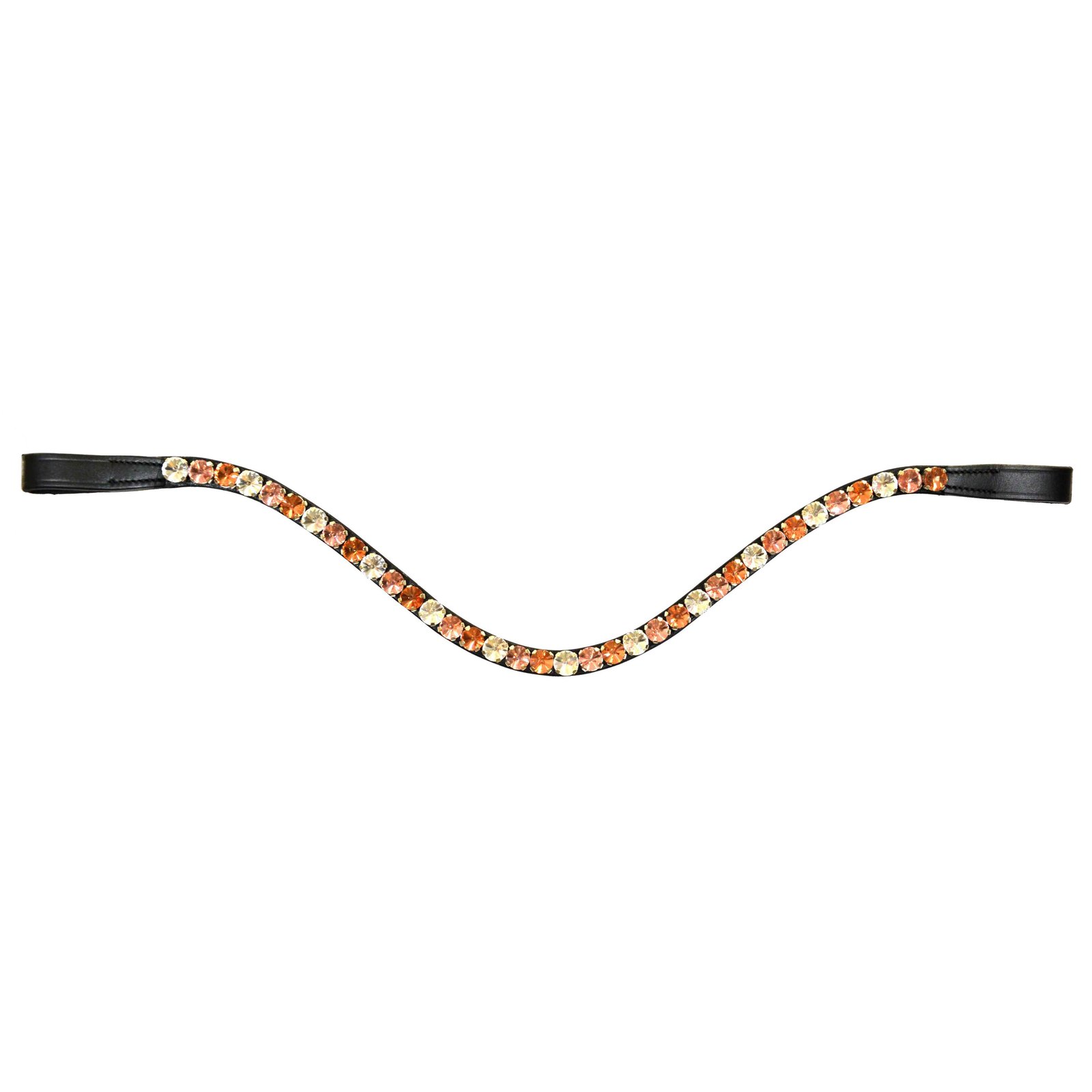 Amber & Crystal Browband