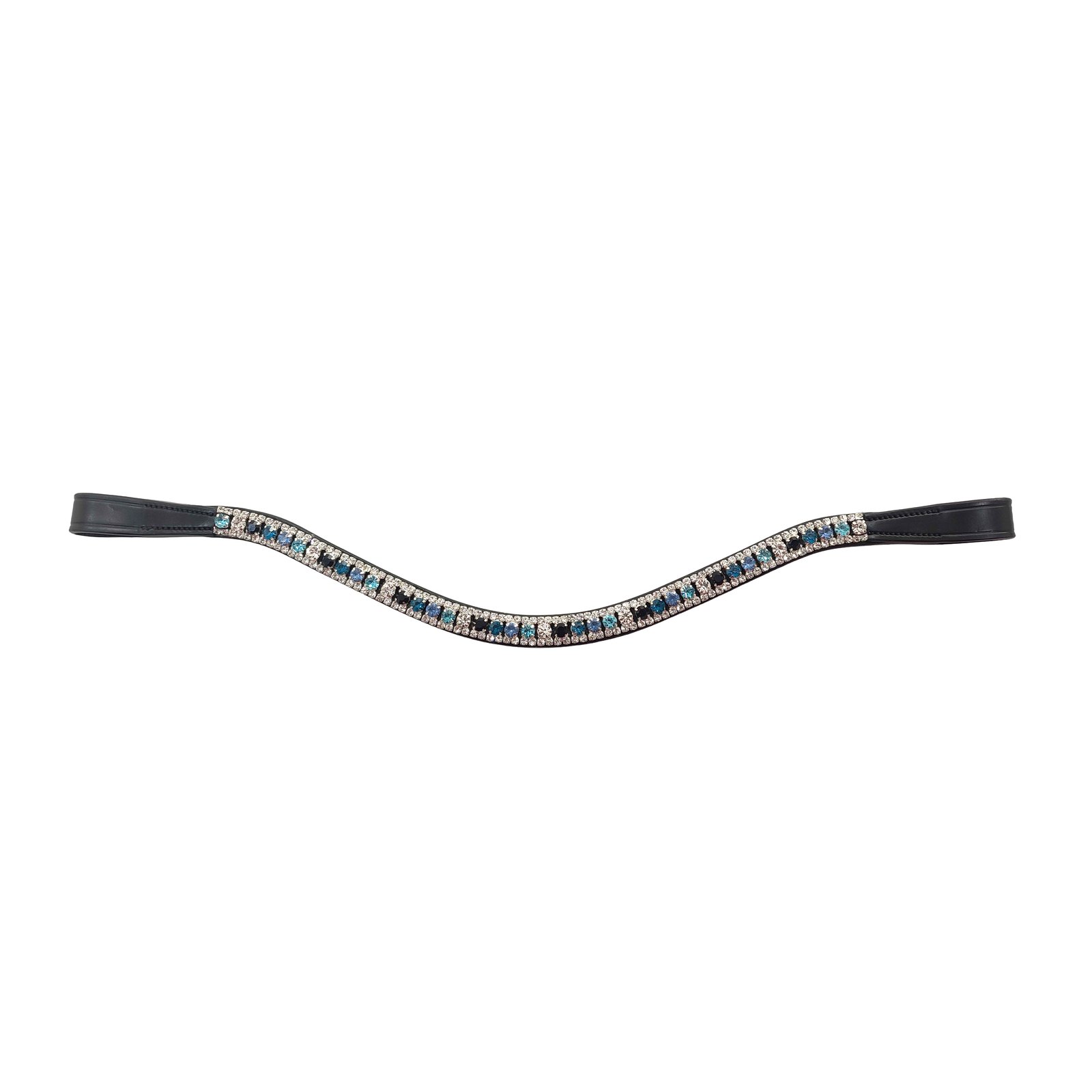 Blue Diamond Mosaic Browband