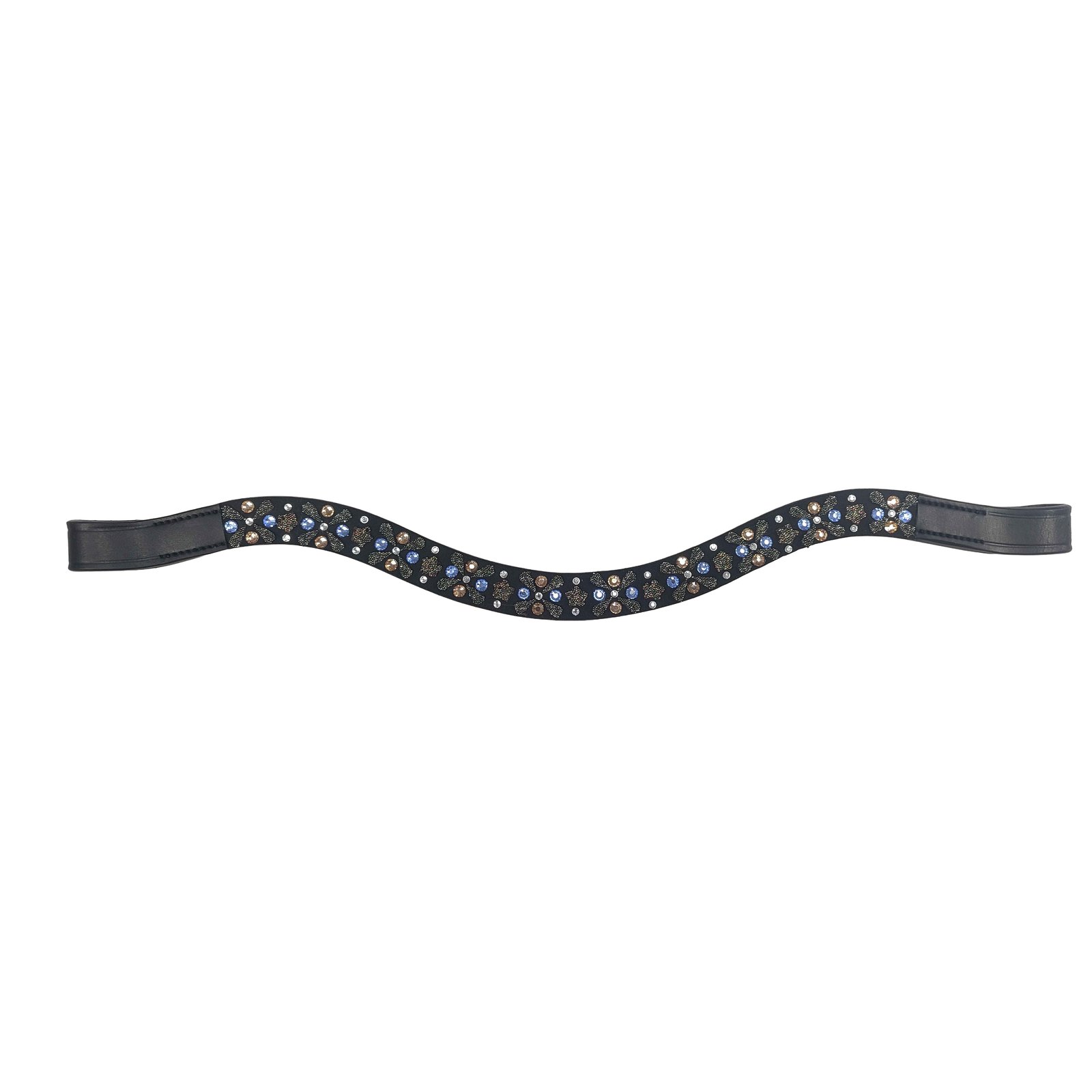 Blue Sky Floral Browband