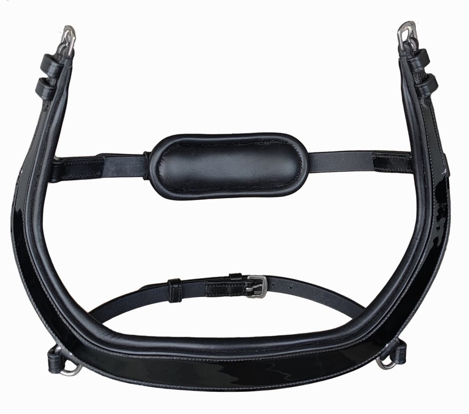 Complete Anatomical Flash Noseband Set with Premium Padding