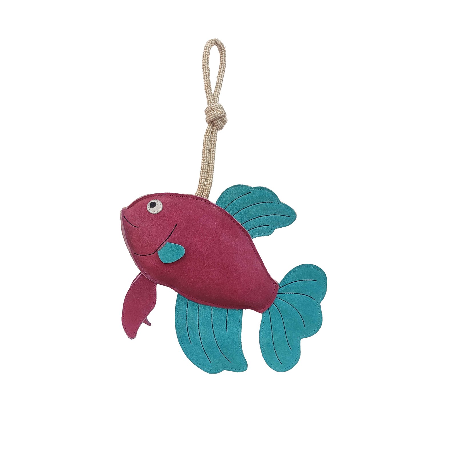 Tropical Betta Suede Interactive Toy