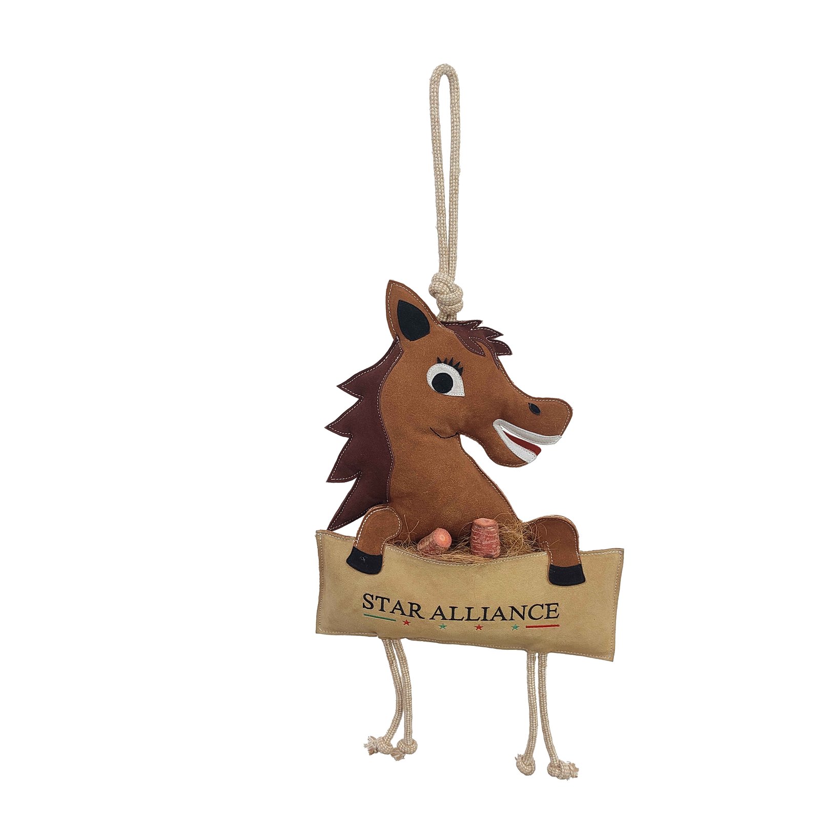 Equestrian Star Suede Foraging Toy