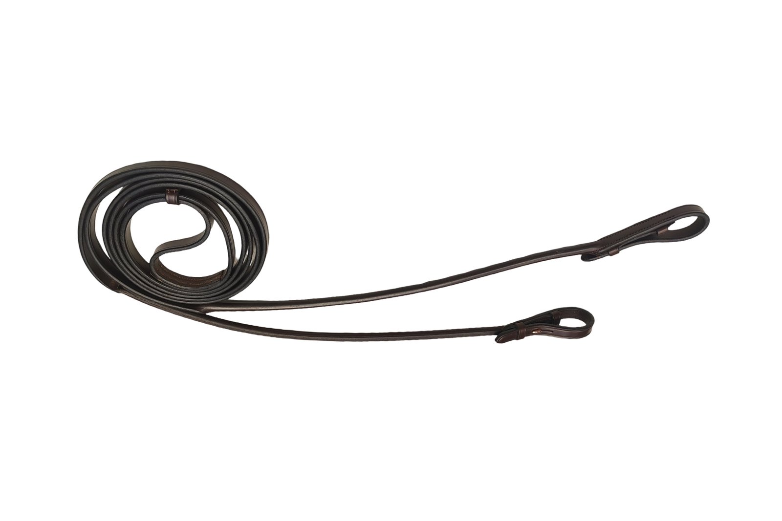 Smooth Havana Leather Reins