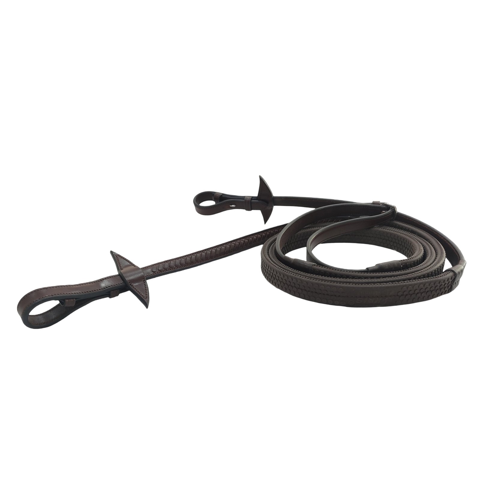 Elite Textured-Grip Havana Reins