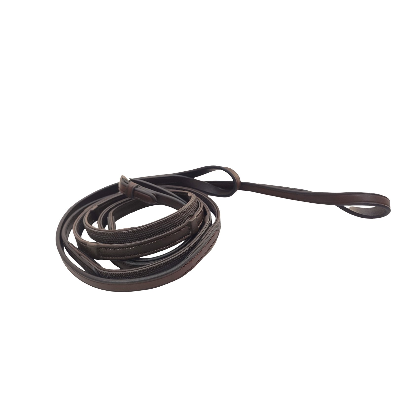 Rustic Mahogany Textured Training Reins