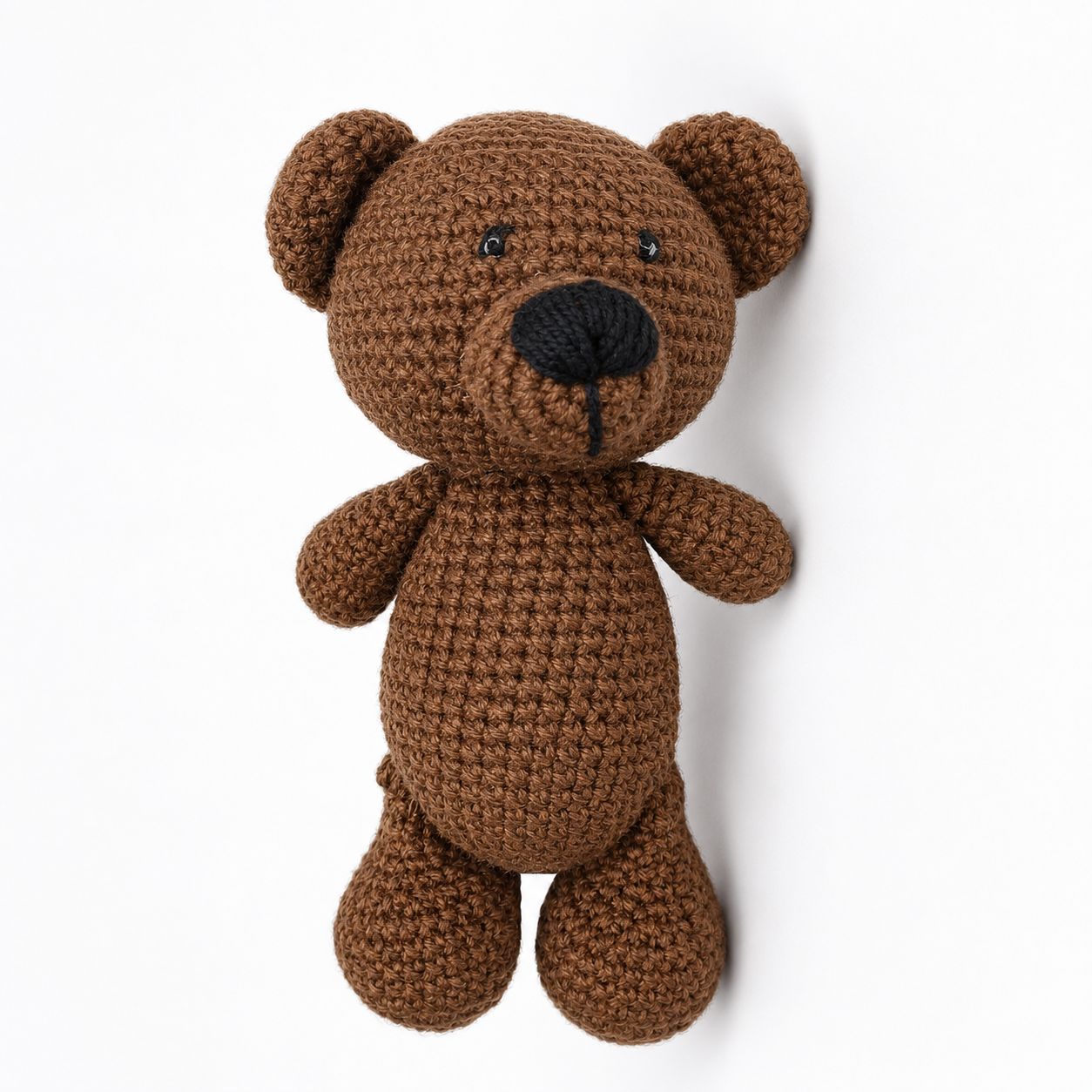 Handcrafted Teddy Bear Crochet Amigurumi Plush Toy