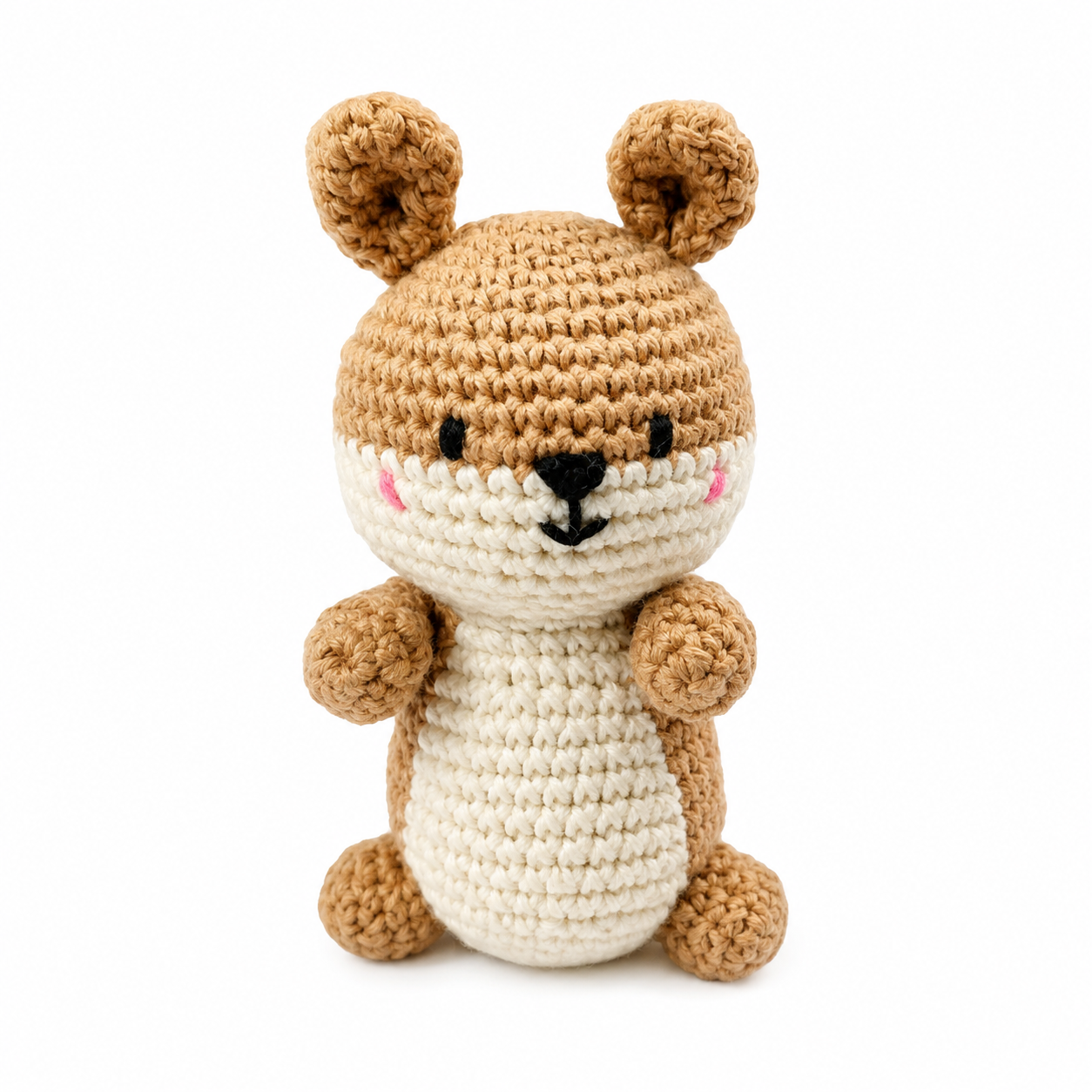 Handcrafted Crochet Bear / Hamster Toy