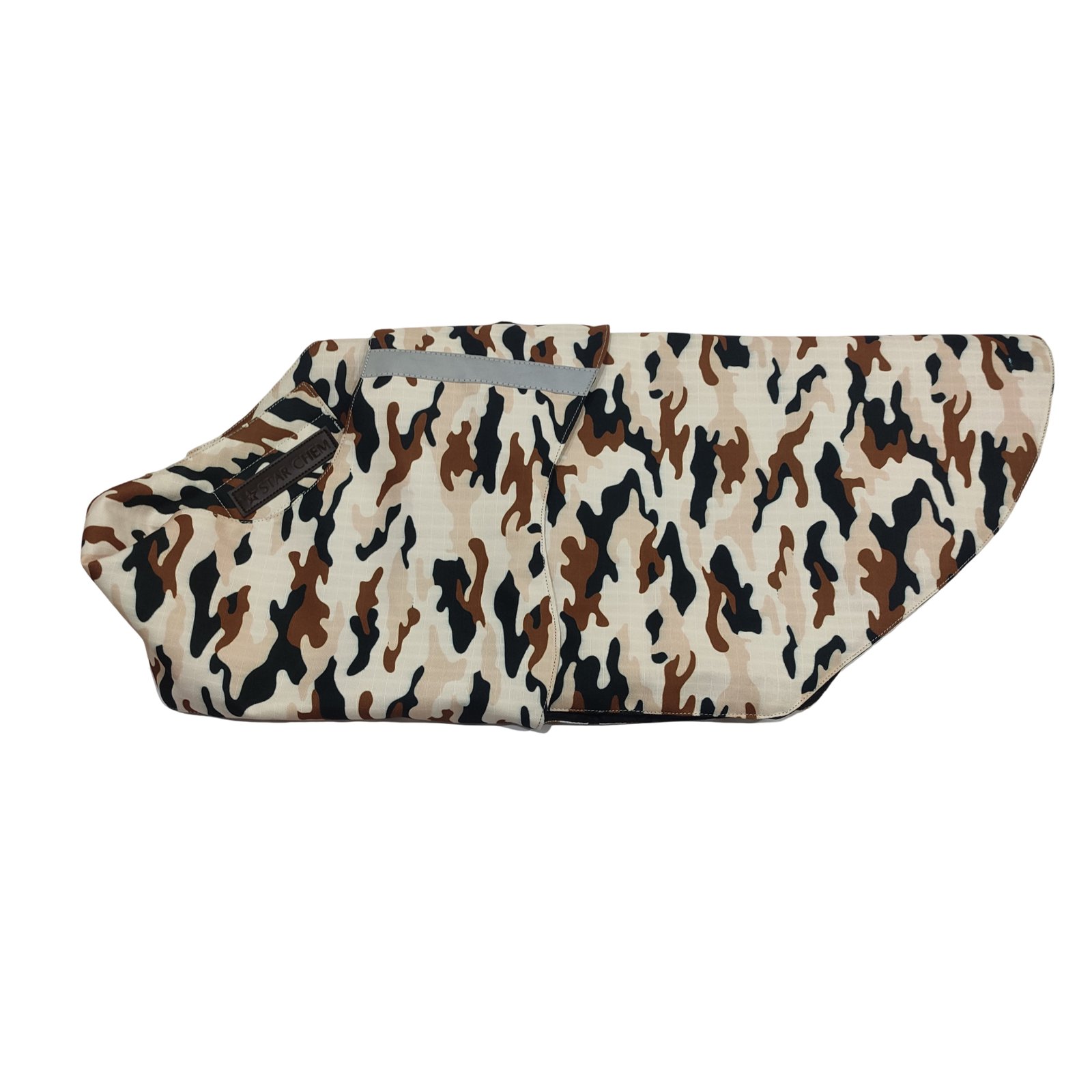 Desert Camo Reflective Dog Coat