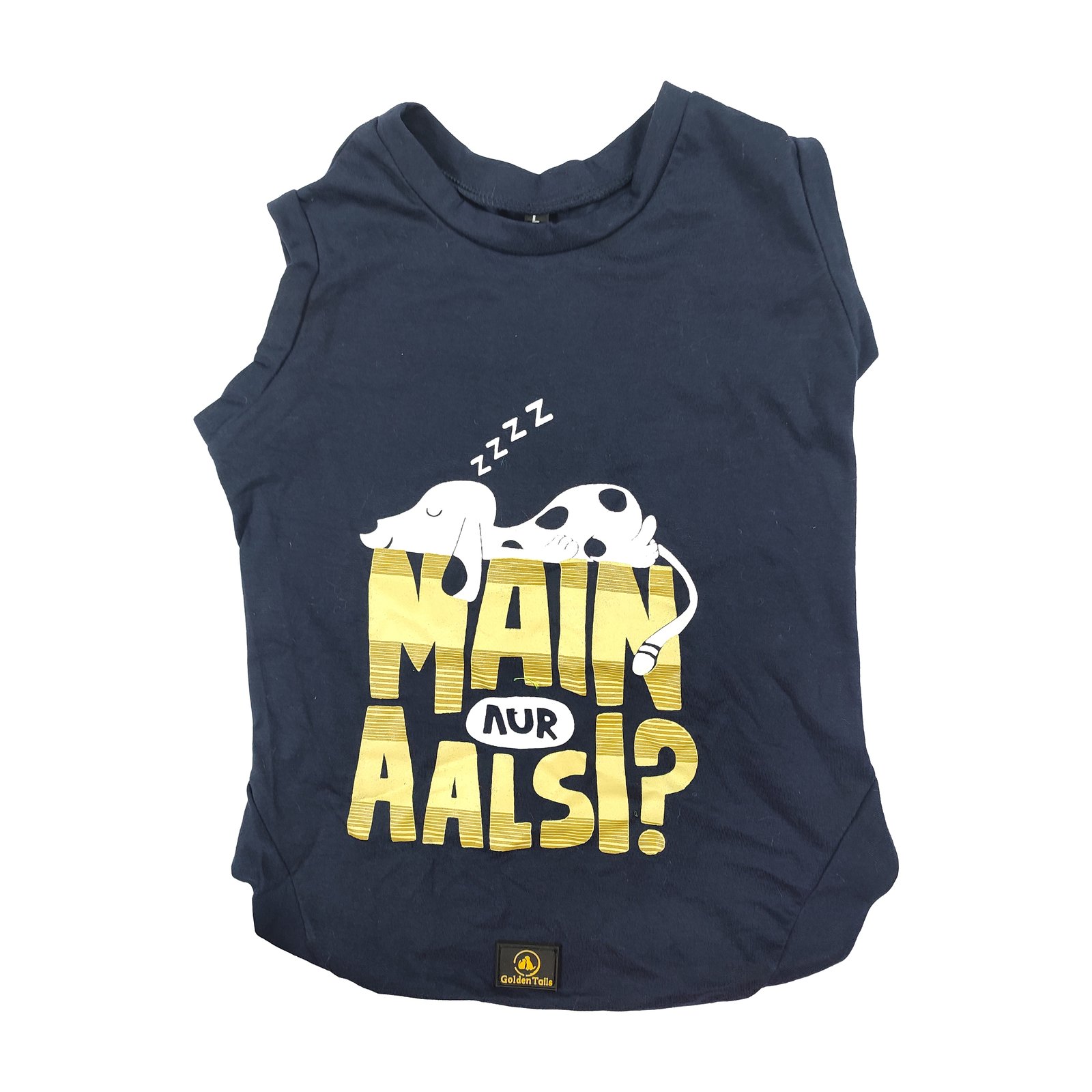 "Bas 5 Minute" Slogan Dog T-Shirt
