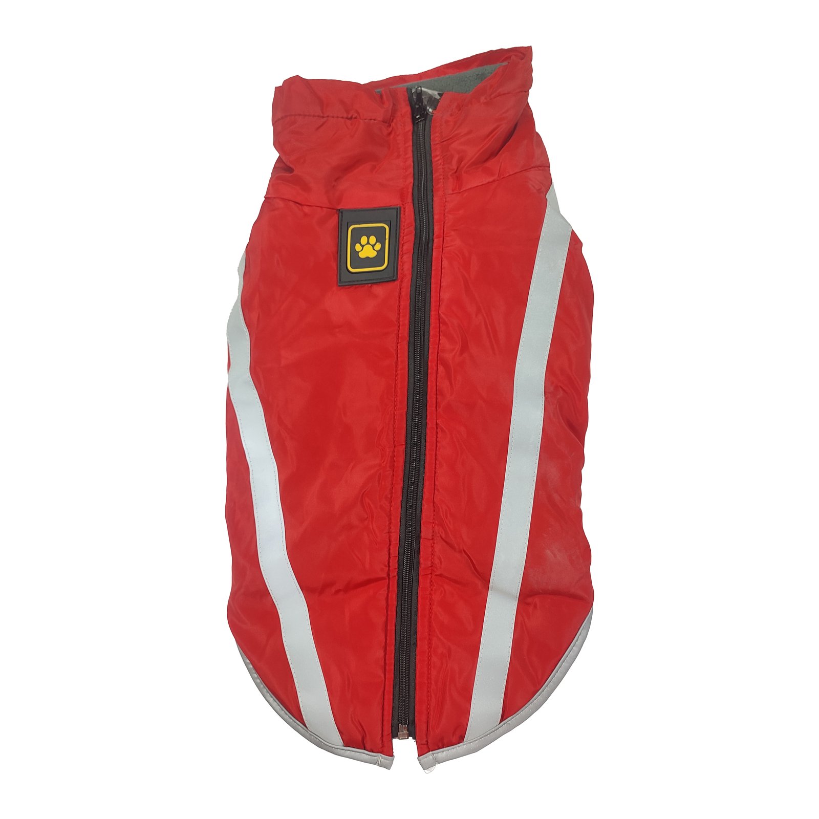 High Visibility Reflective Red Dog Coat
