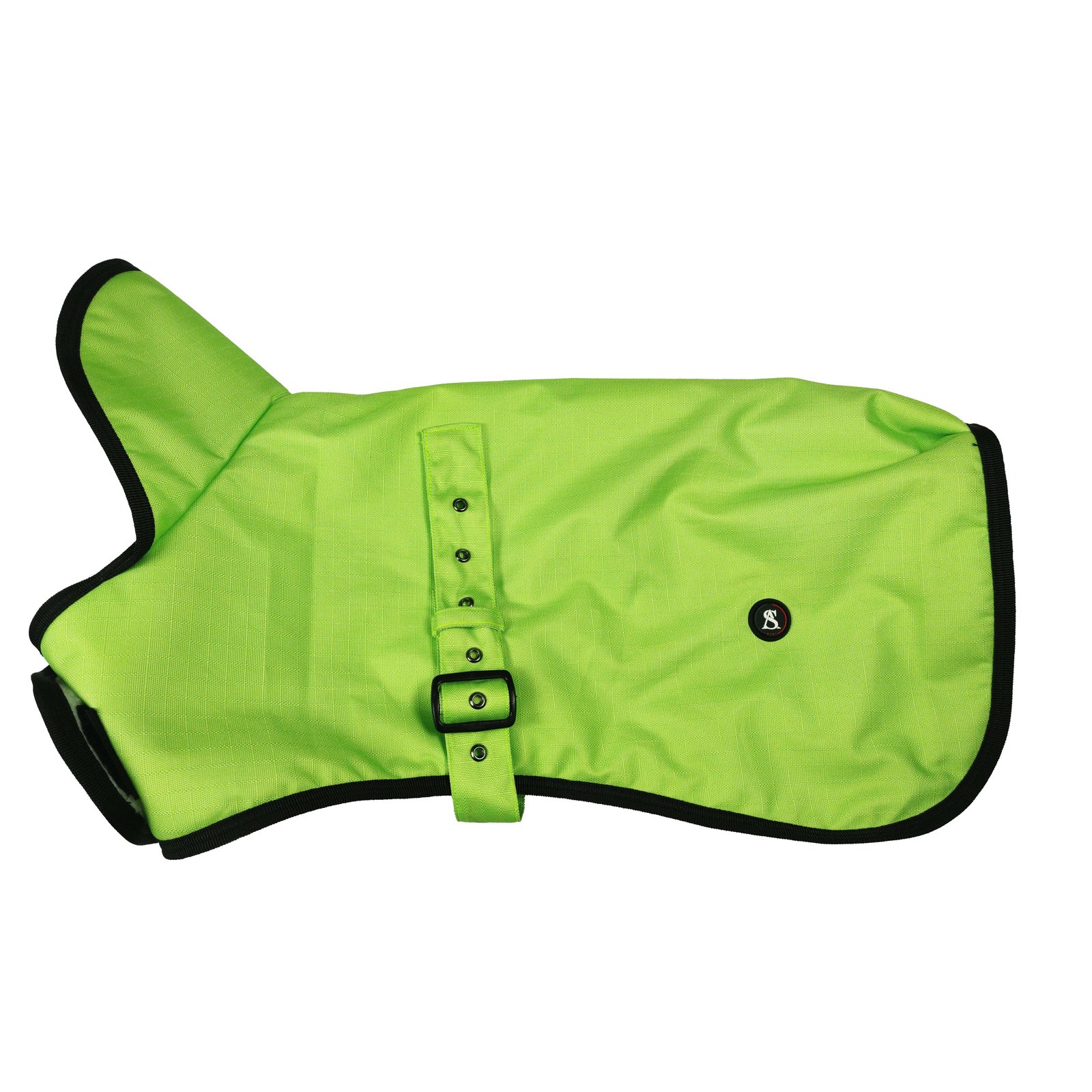 All-Weather Utility Lime Green Dog Coat