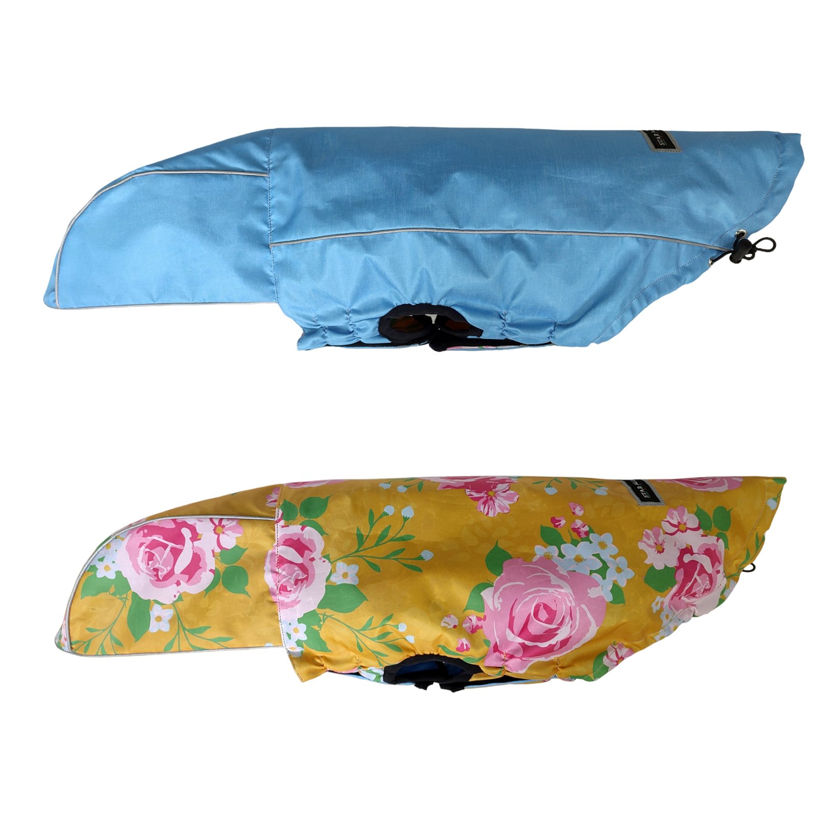 Reversible 2-in-1 Waterproof Floral Dog Coat Jacket