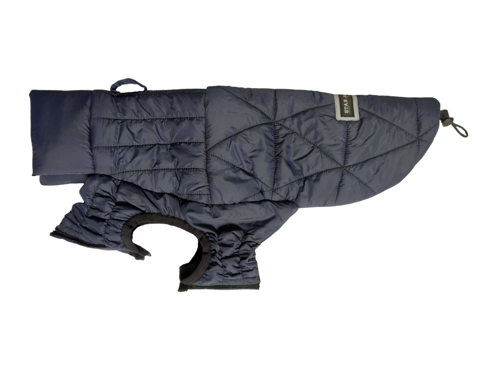 Quilted Insulated Winter Dog Coat with Leg Sleeves