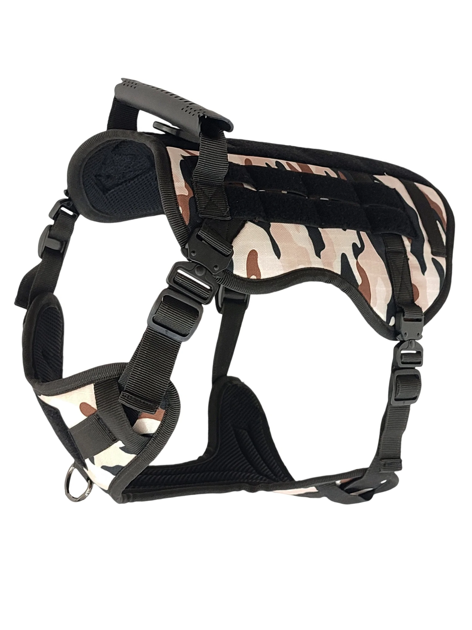 Tactical Desert Camouflage Support Dog Harness