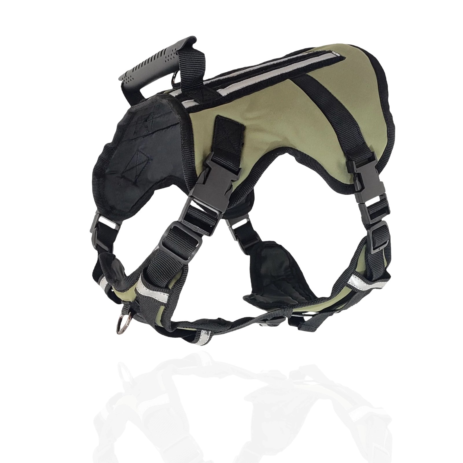 Heavy-Duty Tactical Comfort Vest Dog Harness