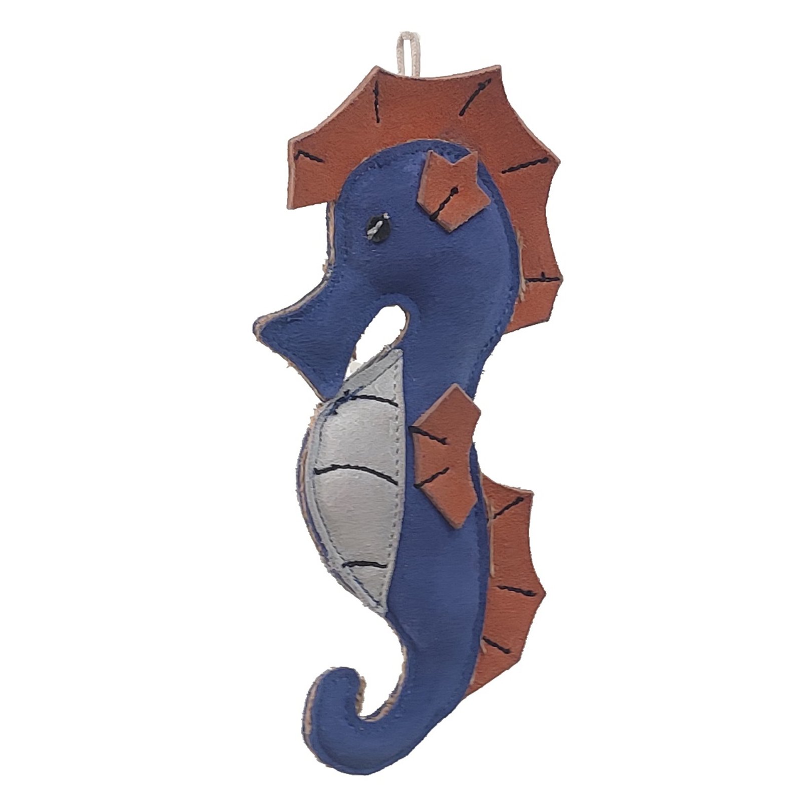 Gemini said Artisanal Suede Seahorse Interactive Play Toy