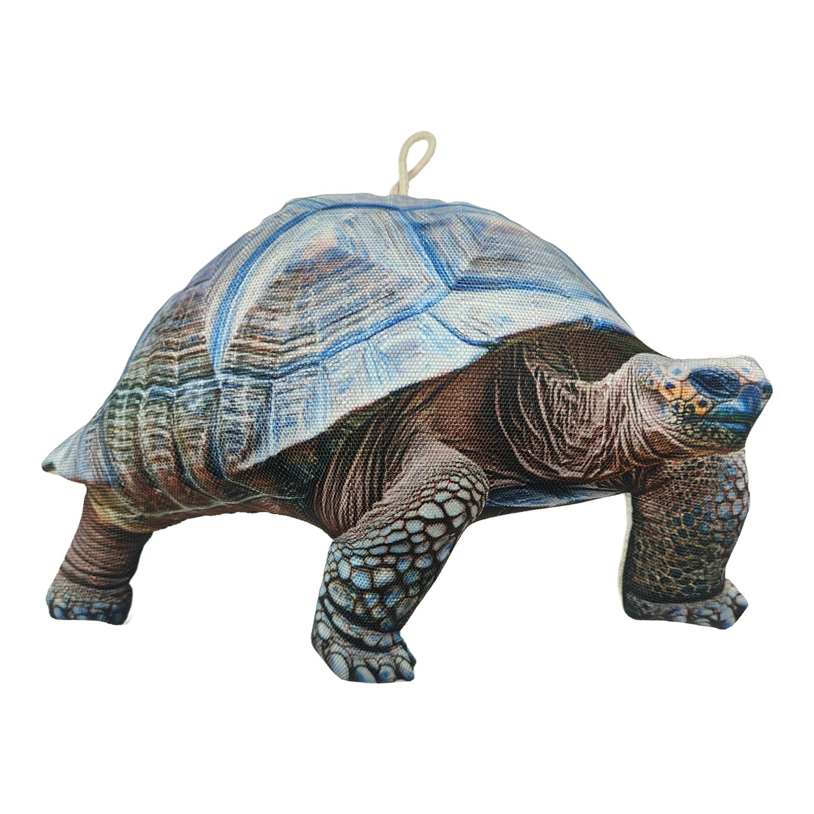 Realistic Giant Tortoise Canvas Dog Toy