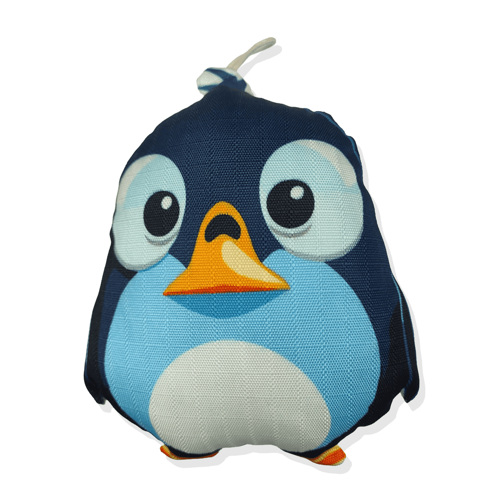 Happy Penguin Canvas Plush Dog Toy