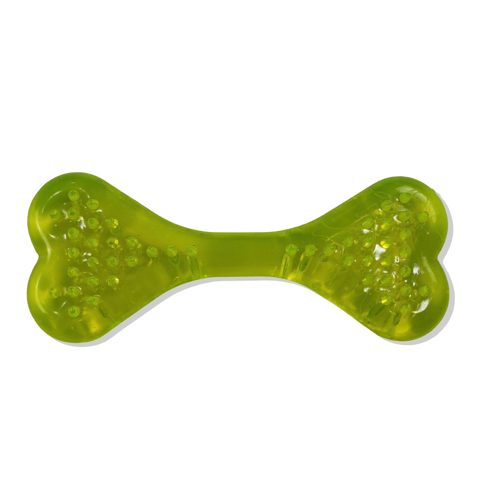 Textured Rubber Bone Dental Dog Toy