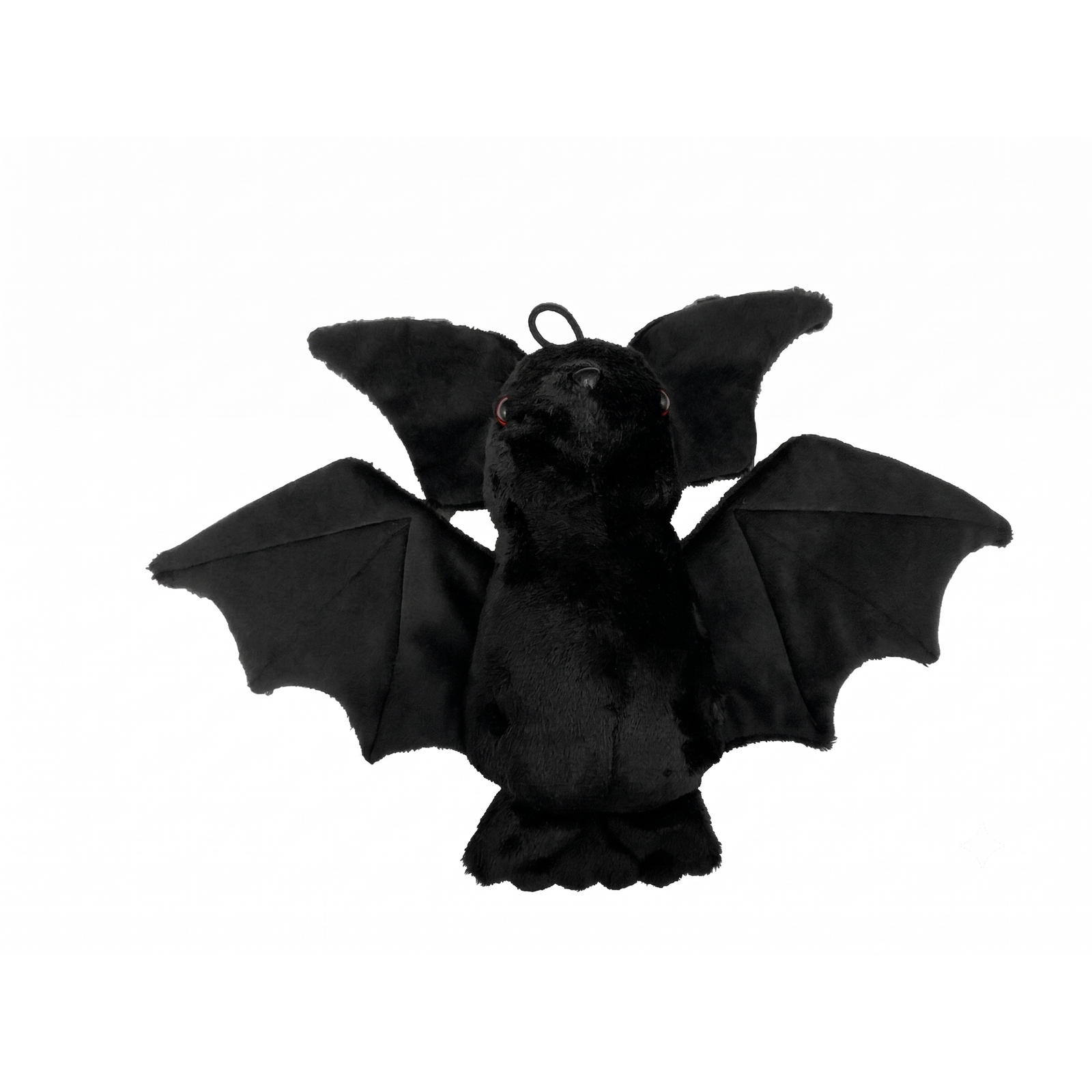 Heavy-Duty Gothic Bat Plush Crinkle & Squeak Dog Toy
