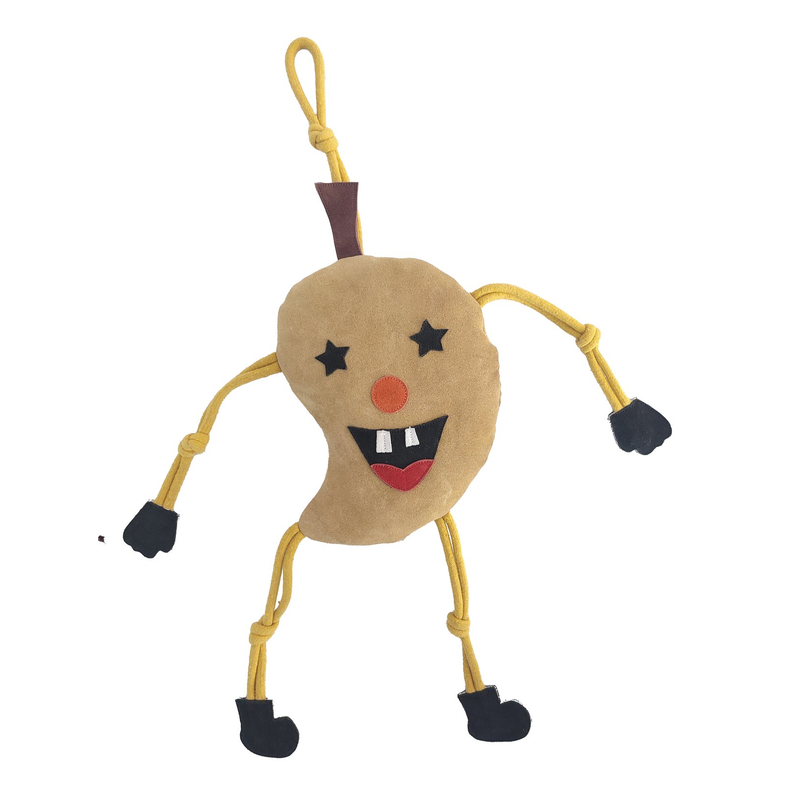 Playful Novelty Character Suede Plush Dog Toy