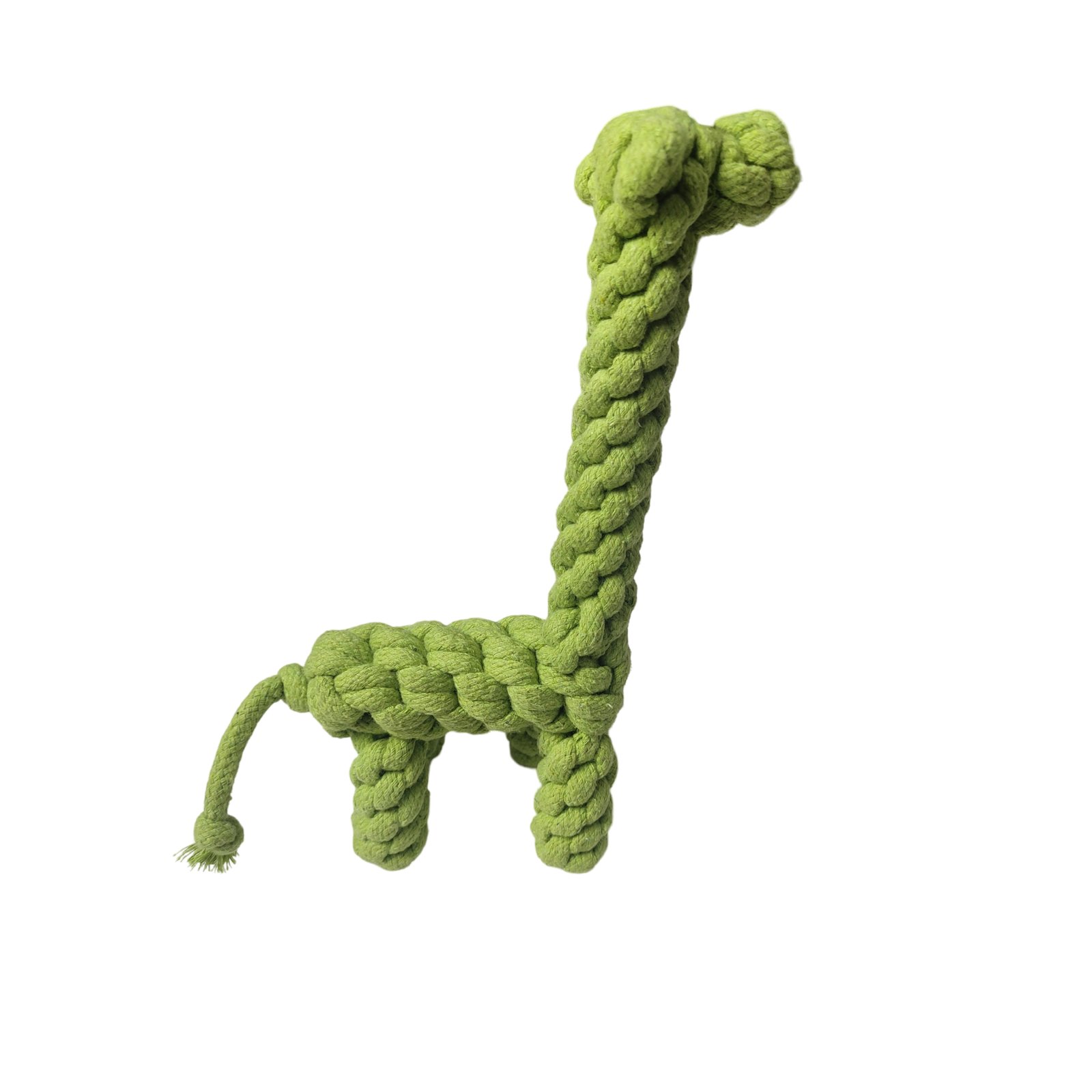 Woven Rope Giraffe Animal Dog Toy