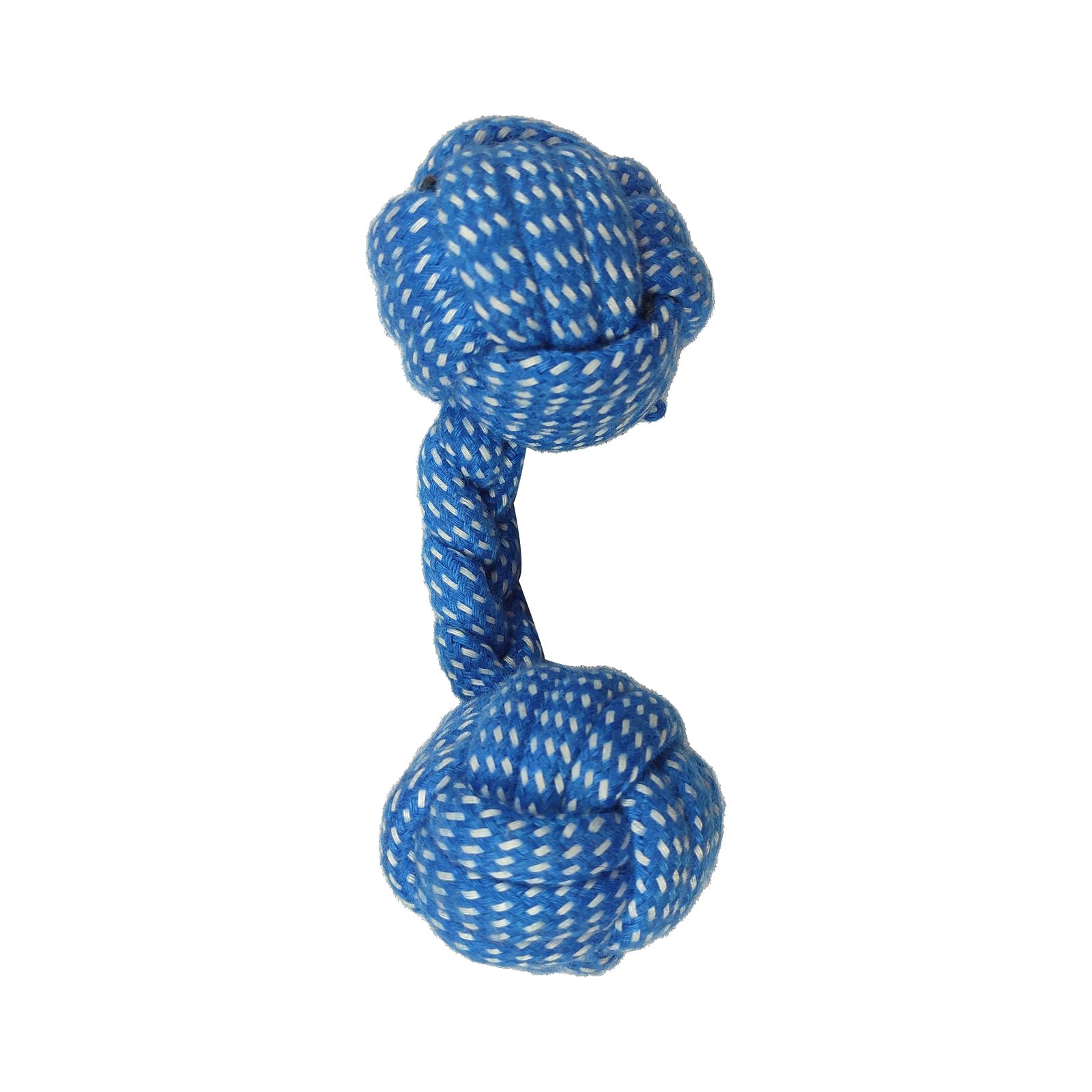 Heavy-Duty Double Monkey Fist Knot Cotton Rope Dog Toy