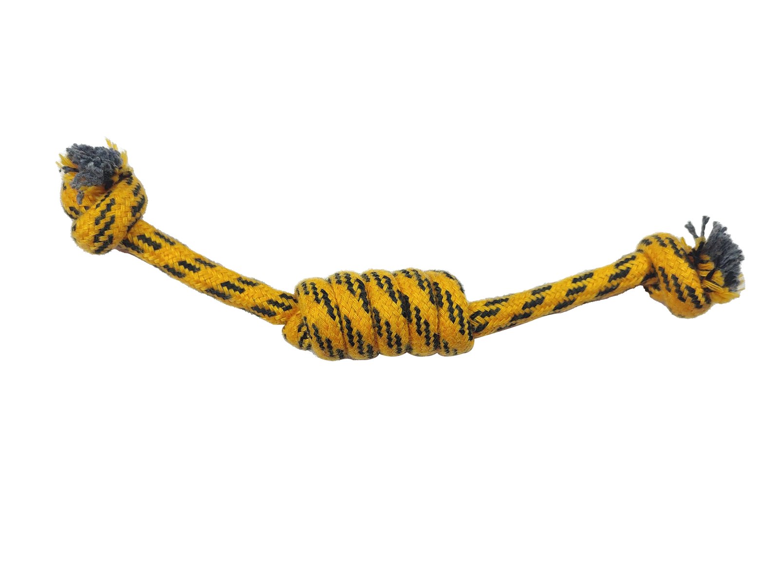 Heavy-Duty Triple-Knot Center Wrapped Cotton Rope Dog Toy