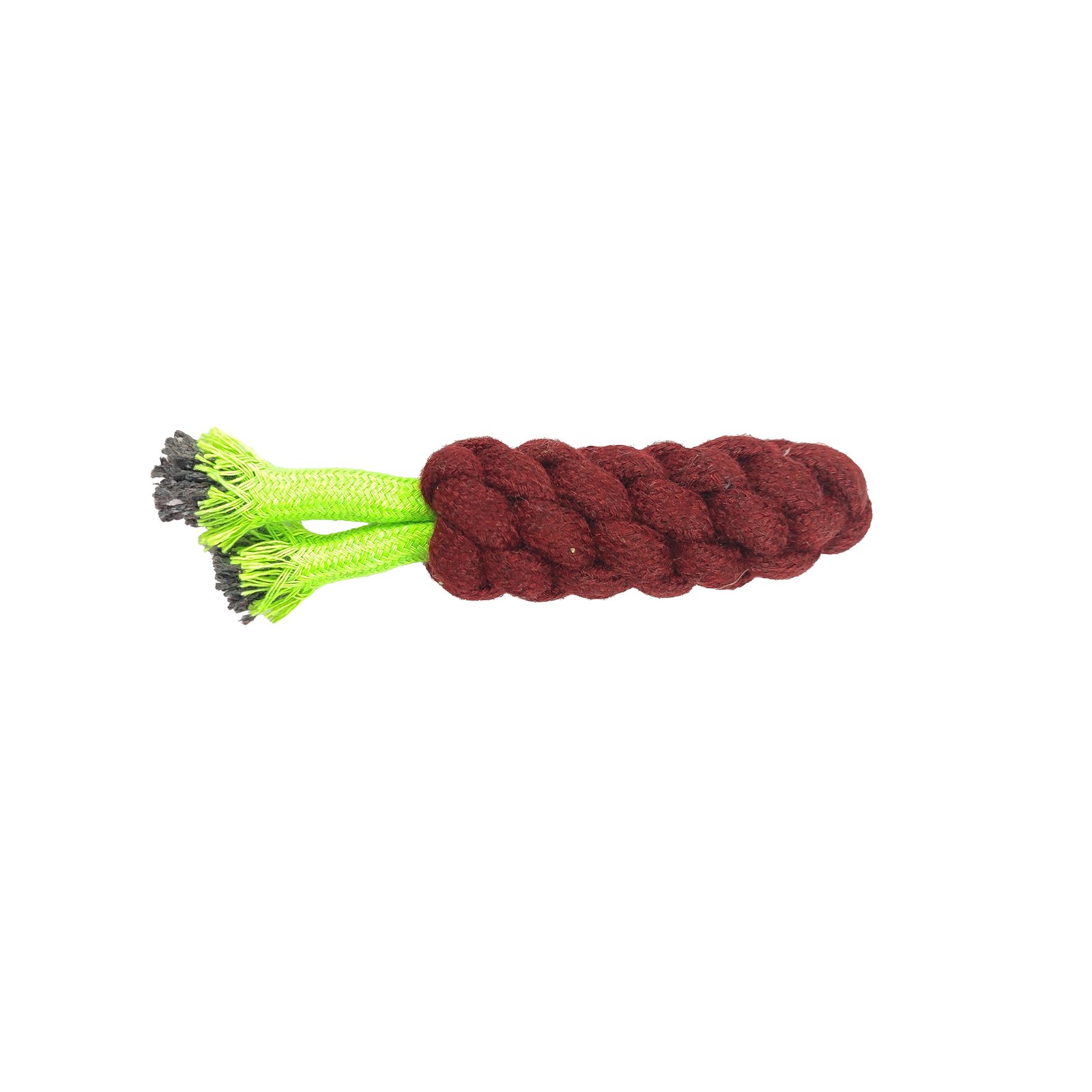 Eco-Friendly Braided Carrot Cotton Rope Dog Toy