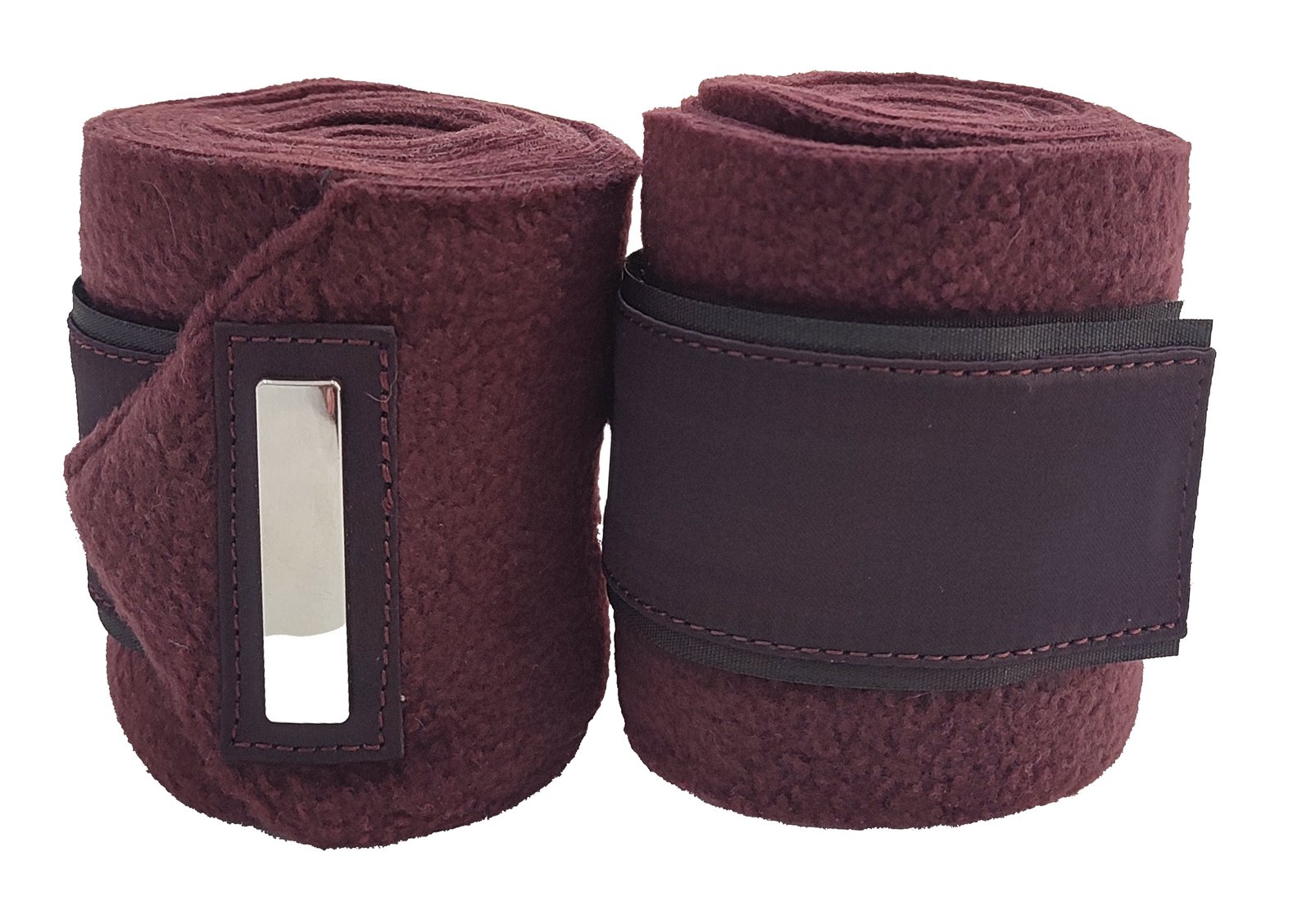 Burgundy Luxury Fleece Bandages