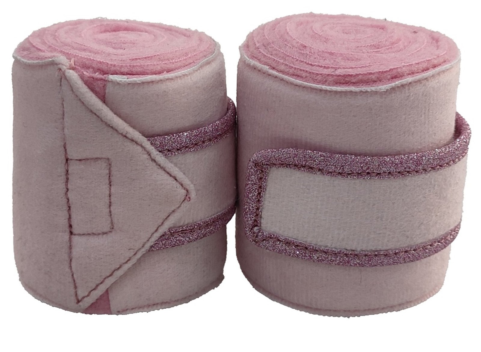 Pink Sparkle Fleece Bandages