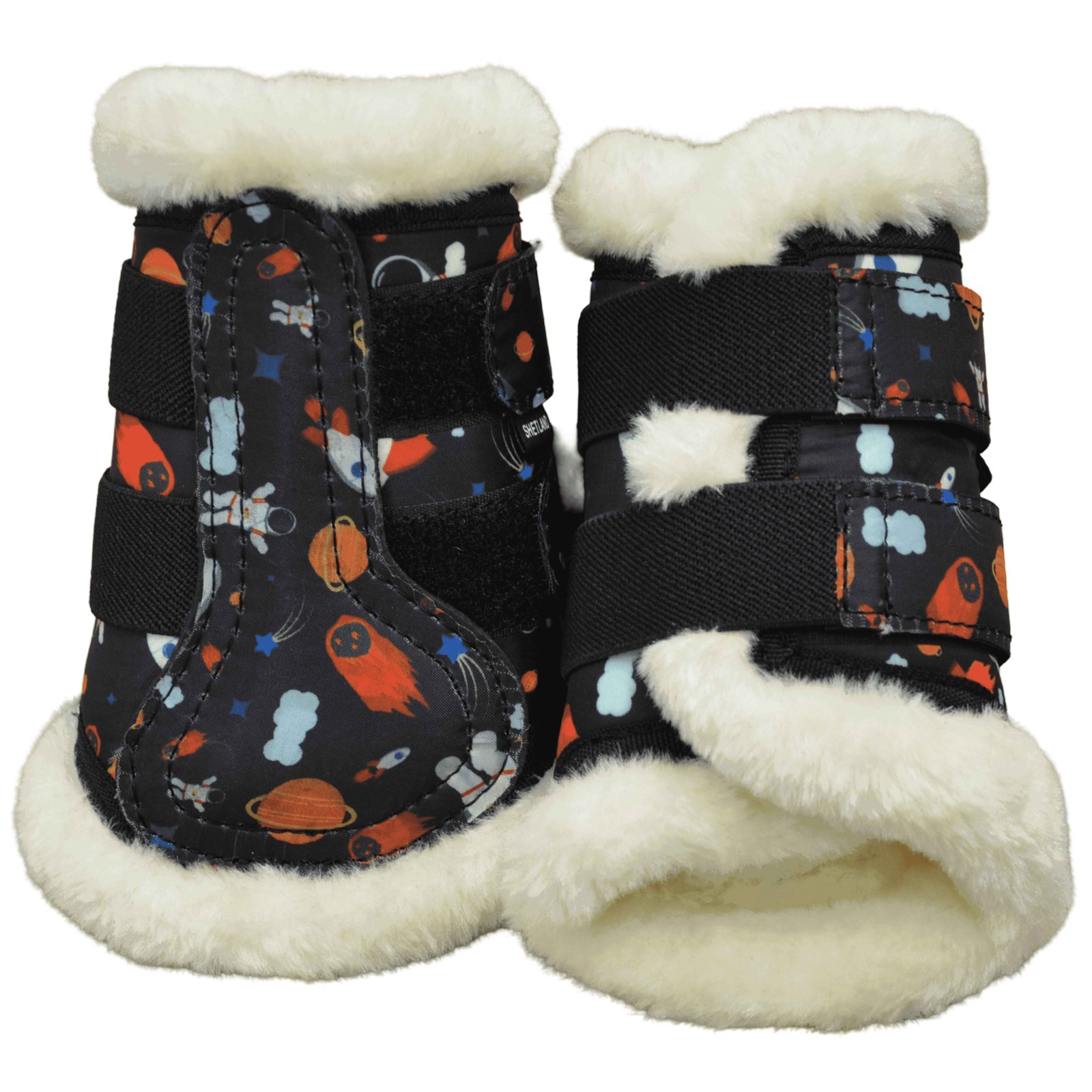 Space Adventure Fleece-Lined Tendon Protection