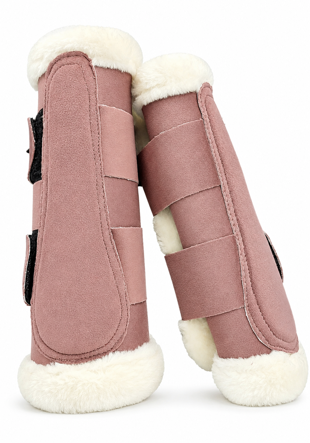 Faux Suede Fleece-Lined Horse Tendon Boots (Pair)