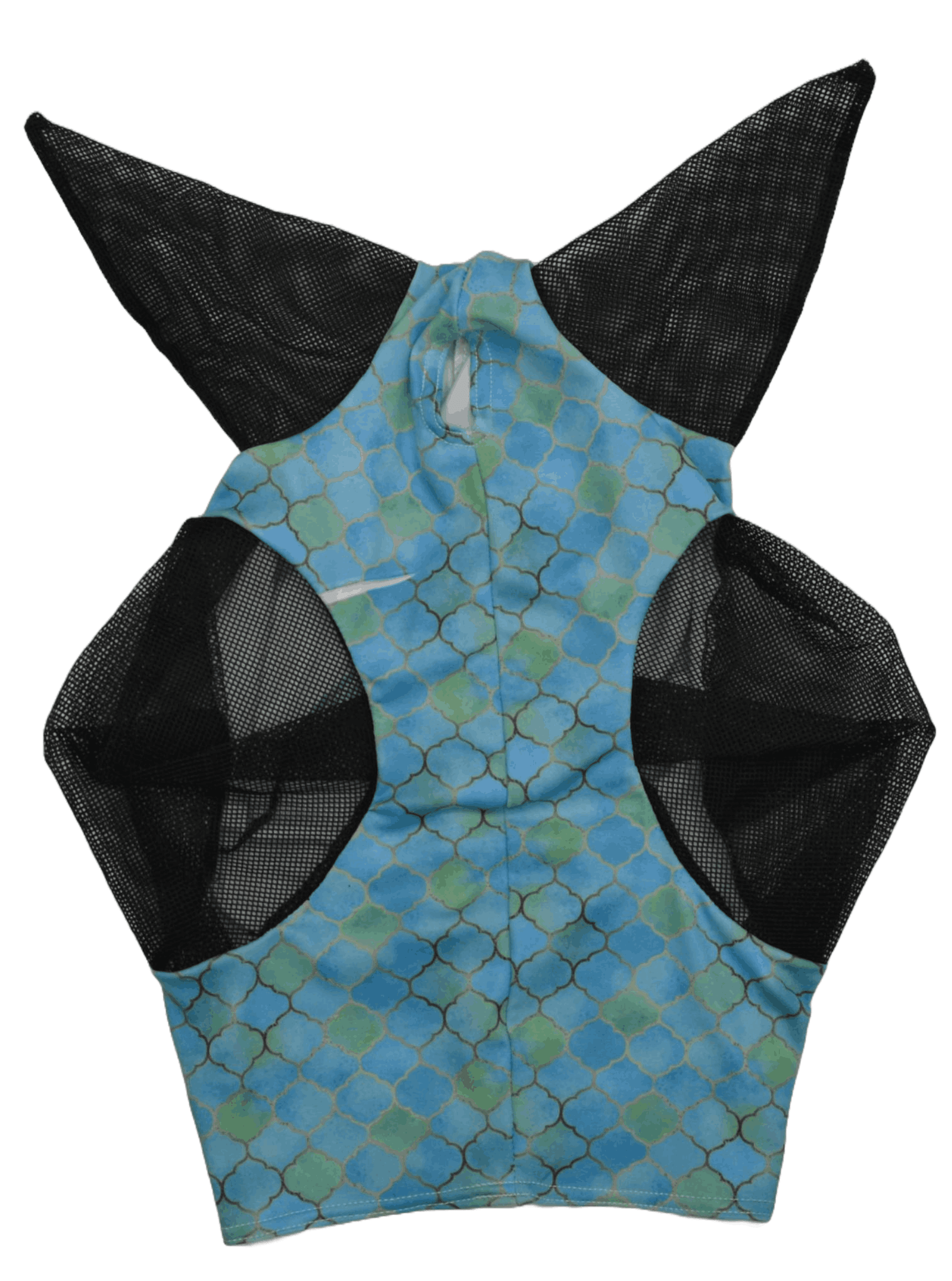 Ocean Mosaic Fly Mask with Ears